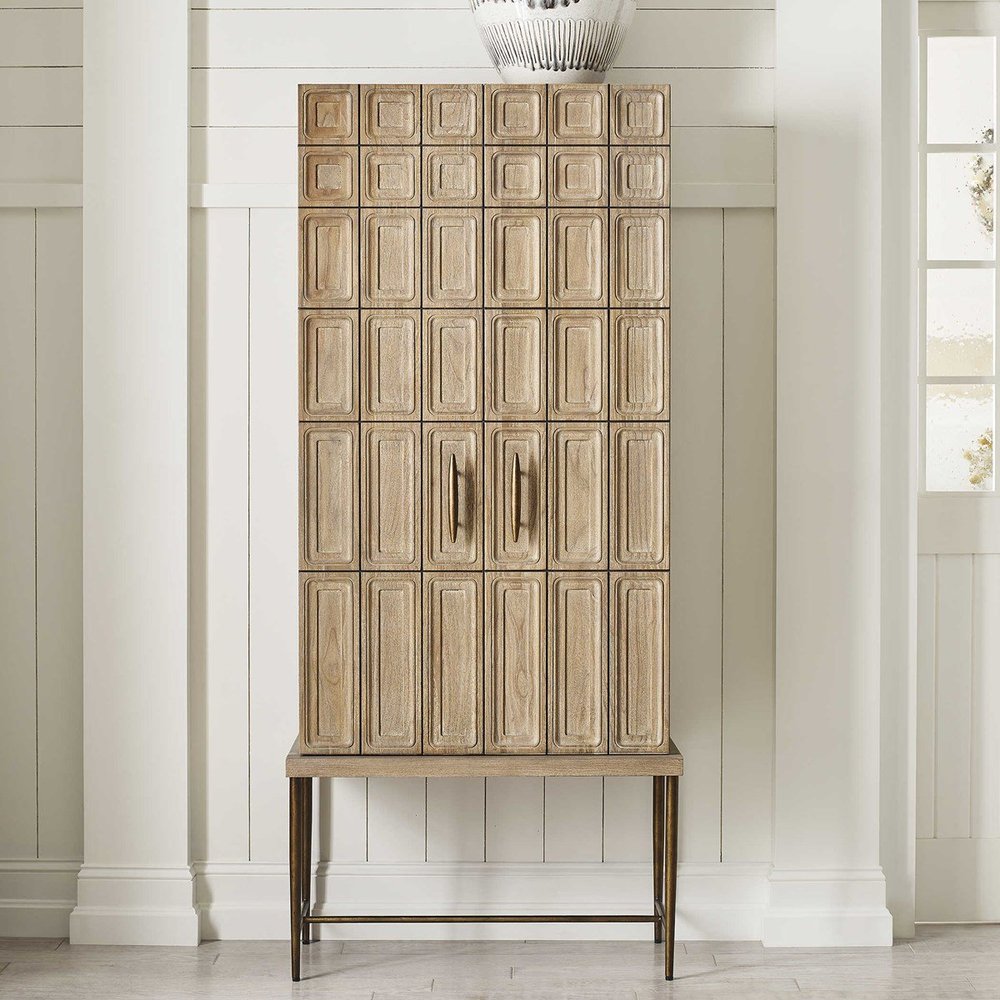 Tall Modern Bar Cabinet