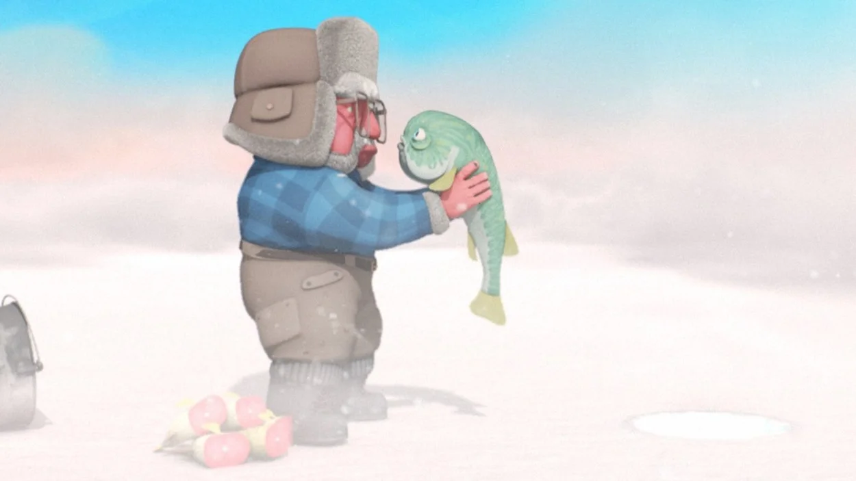 L’HOMME ET LE POISSON - LEWIS LEON