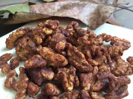 Cinnamon Spiced Walnuts