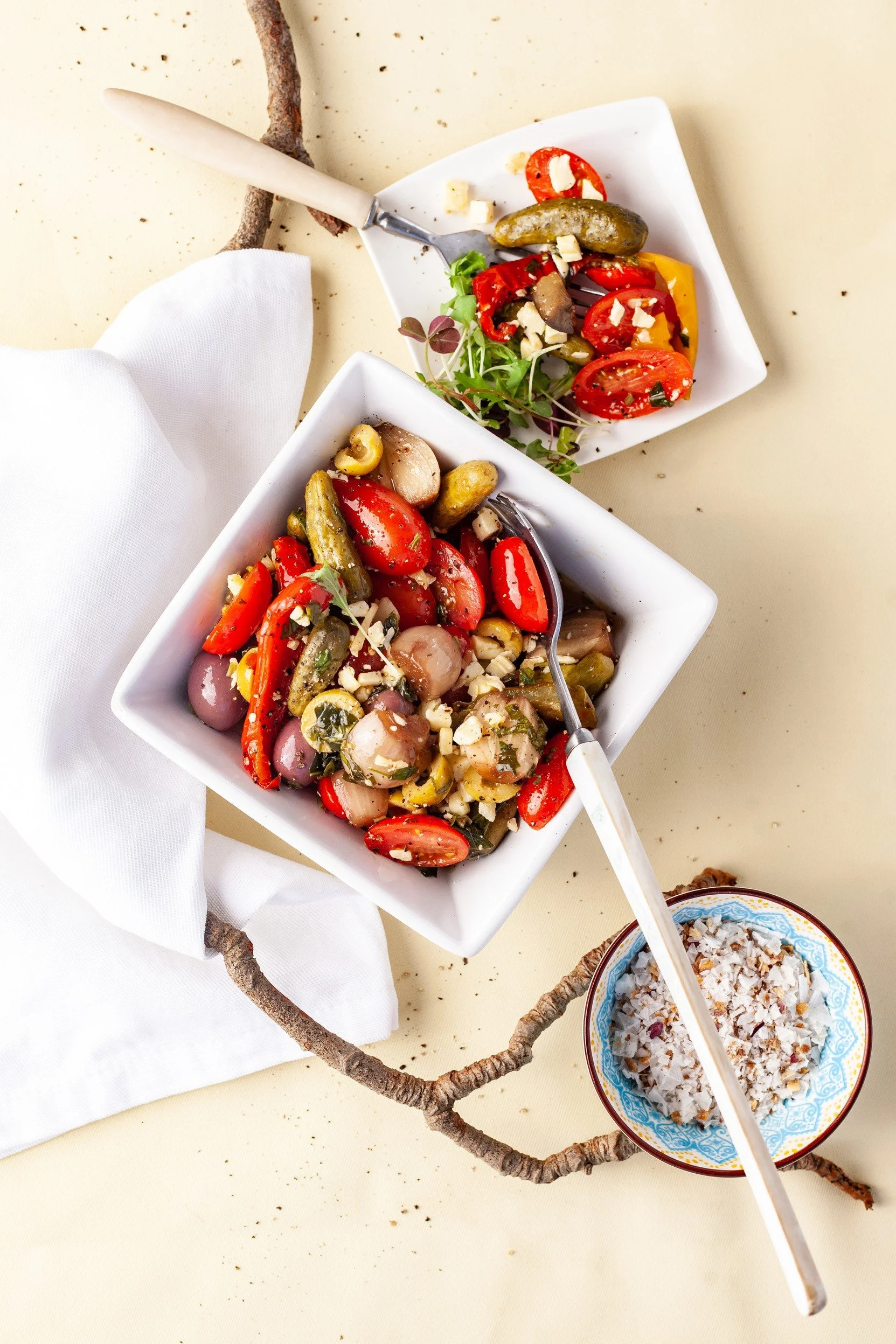 Quick and Healthy Antipasto Salad