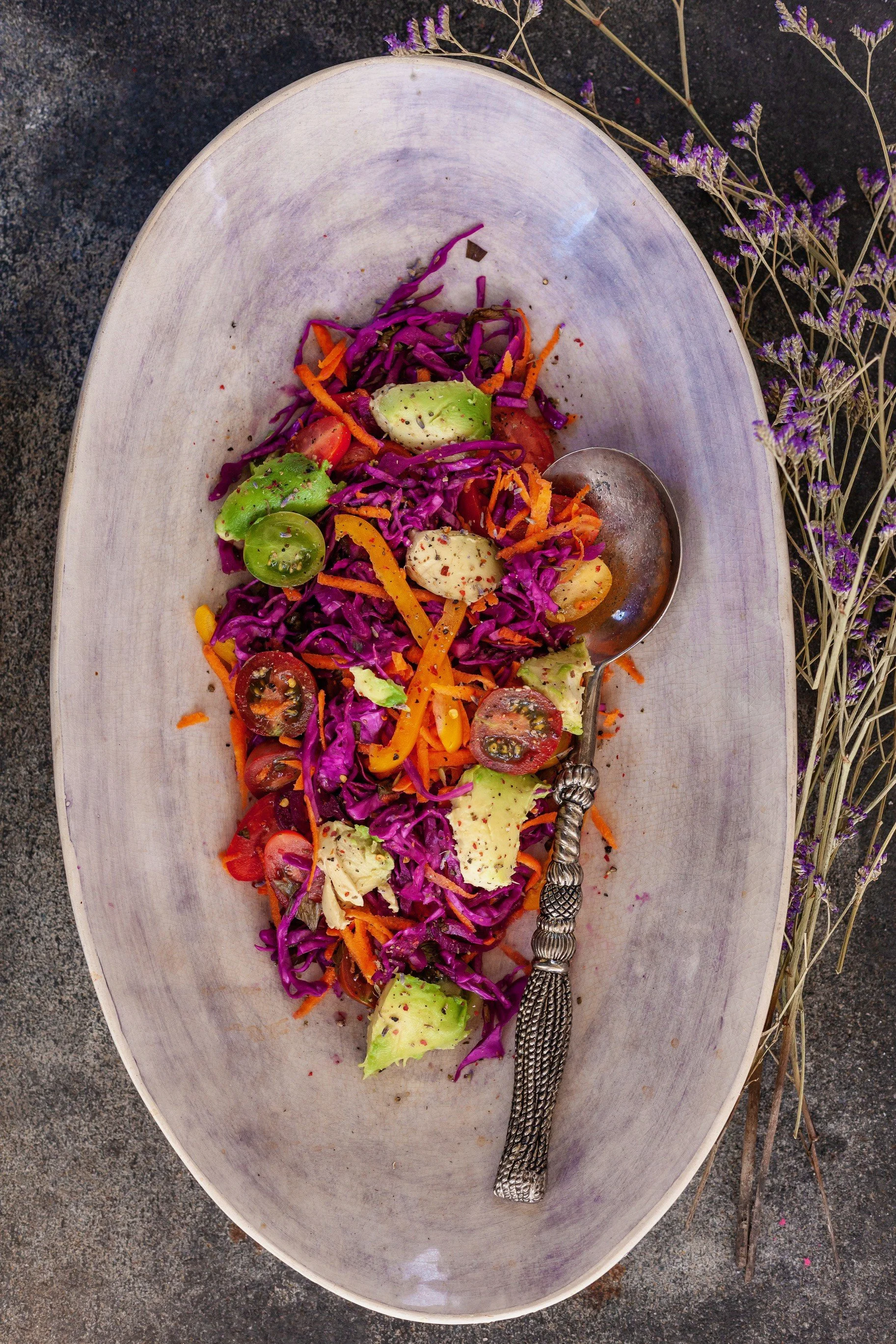 Pickled Red Cabbage Salad