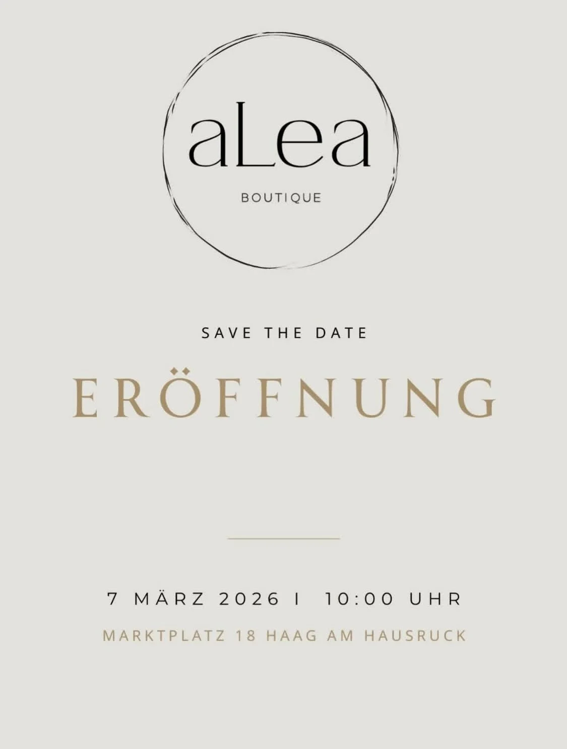 aLea Boutique Opening in Haag am Hausruck