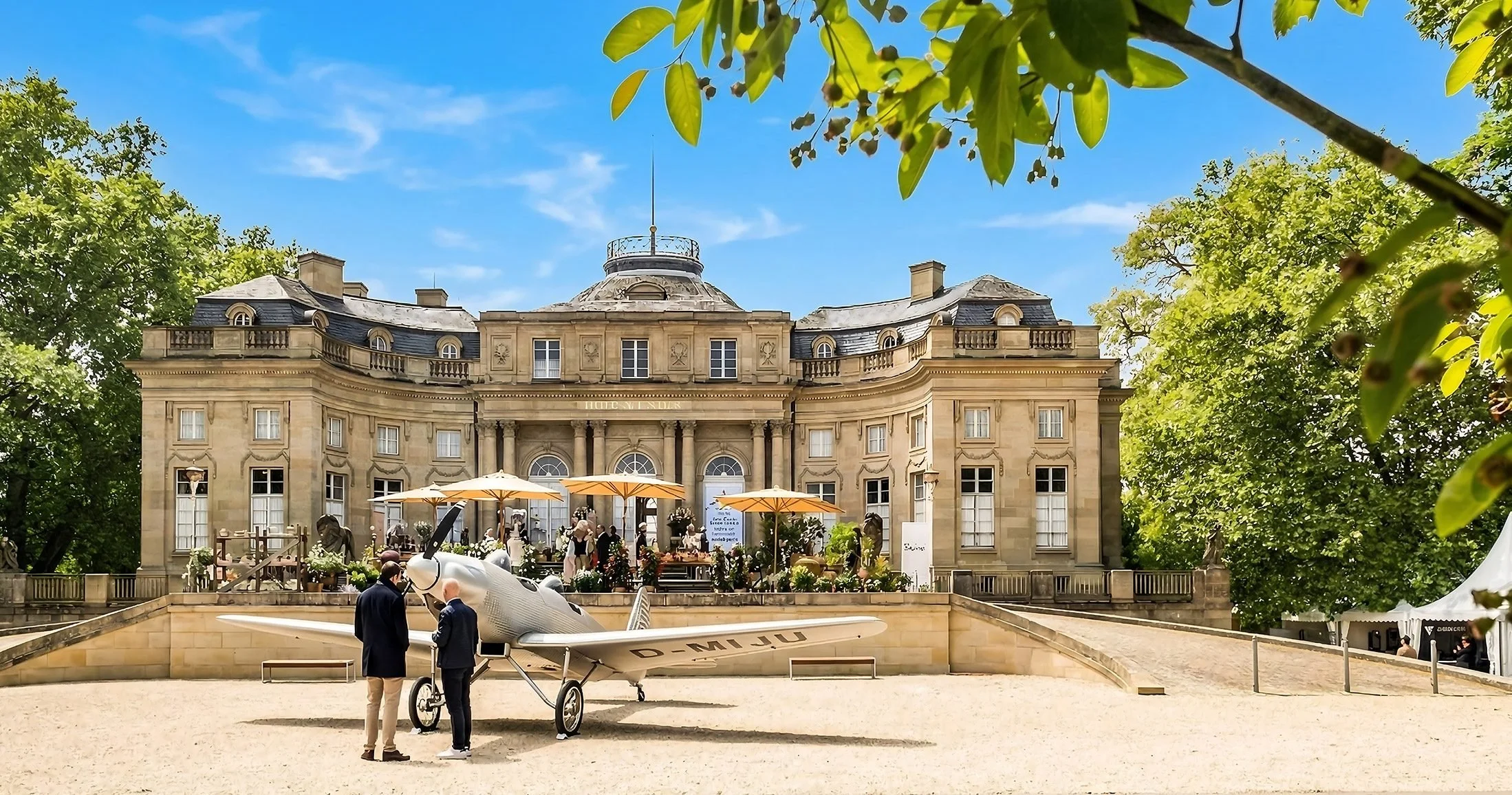 Landpartie Schloss Monrepos in Ludwigsburg, Germany