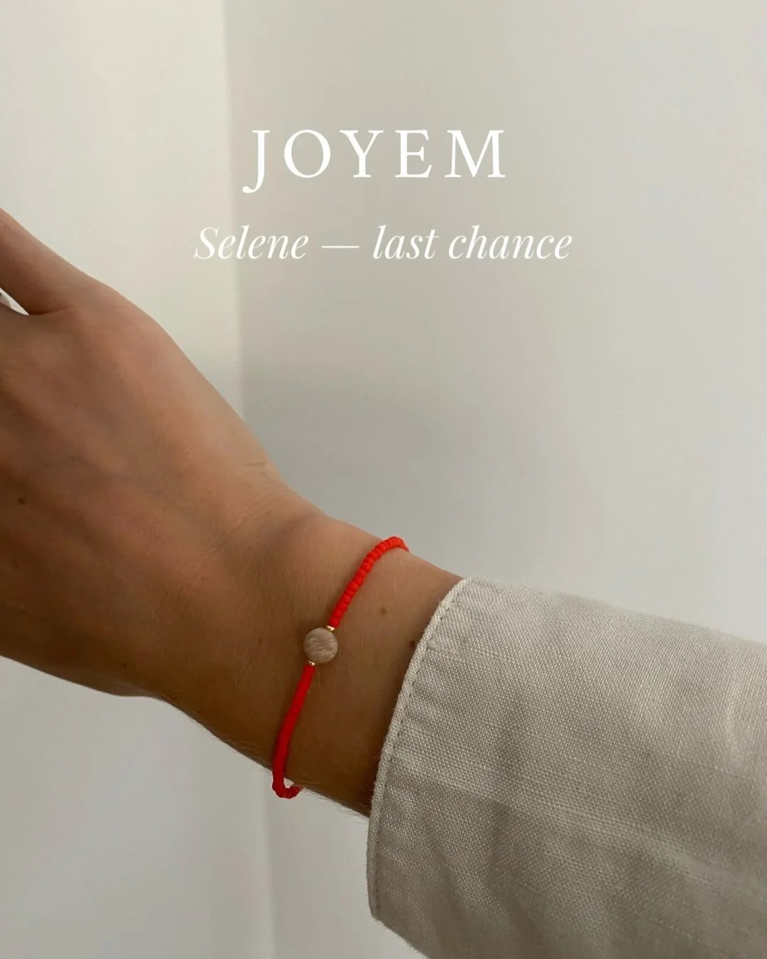 Selene ❤️&zwj;🔥 Our most famous piece and a JOYEM icon that is loved by so many. Selene has been THE JOYEM summer piece for years and this will be the last summer for her 🥲

Our Selene bracelet is nearly sold out so if you want to add her to your o