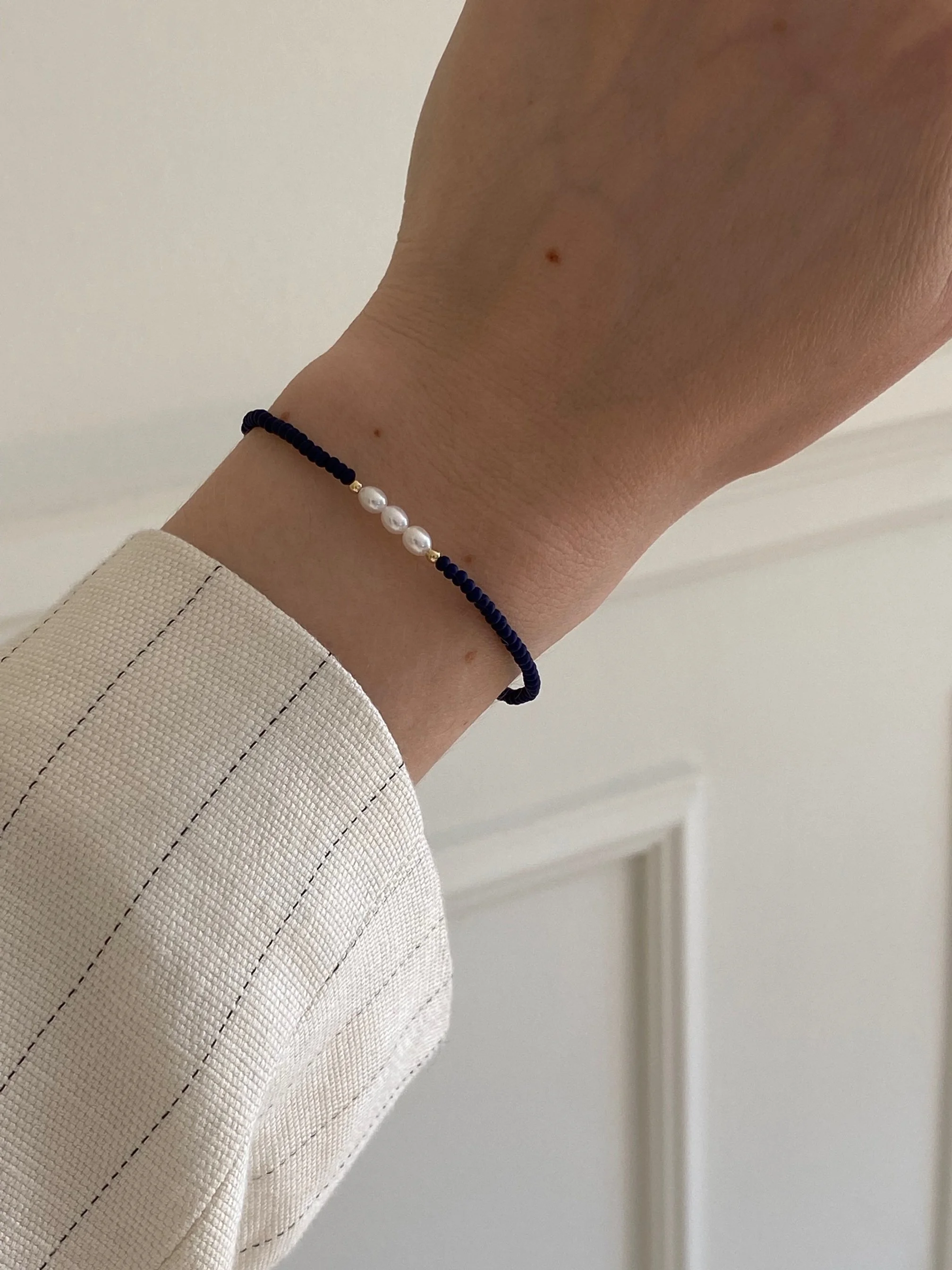 JOYEM Tilla Bracelet Navy Blue Styled.jpg