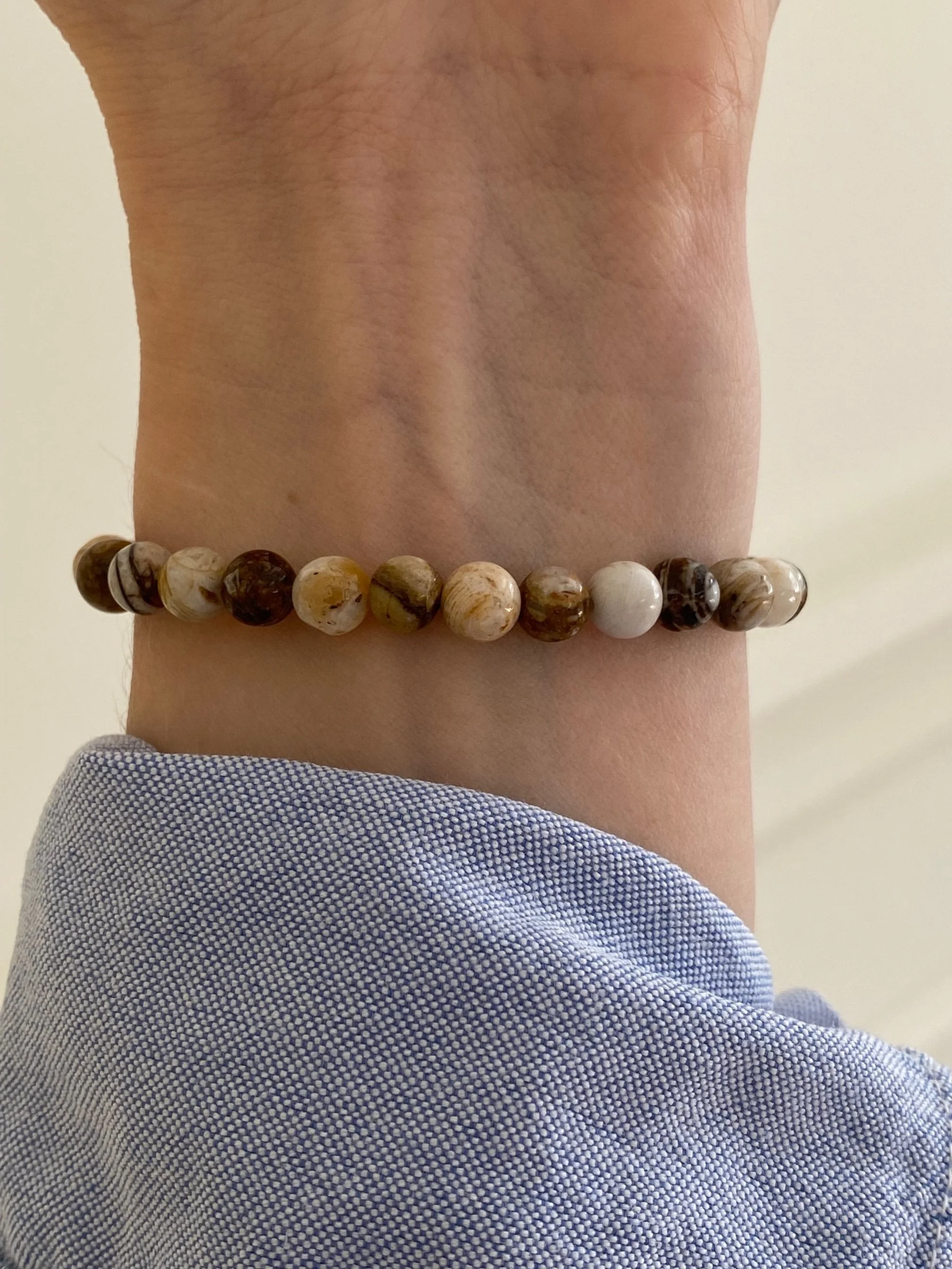 JOYEM Hazel Gemstone Bracelet Worn 1.jpg