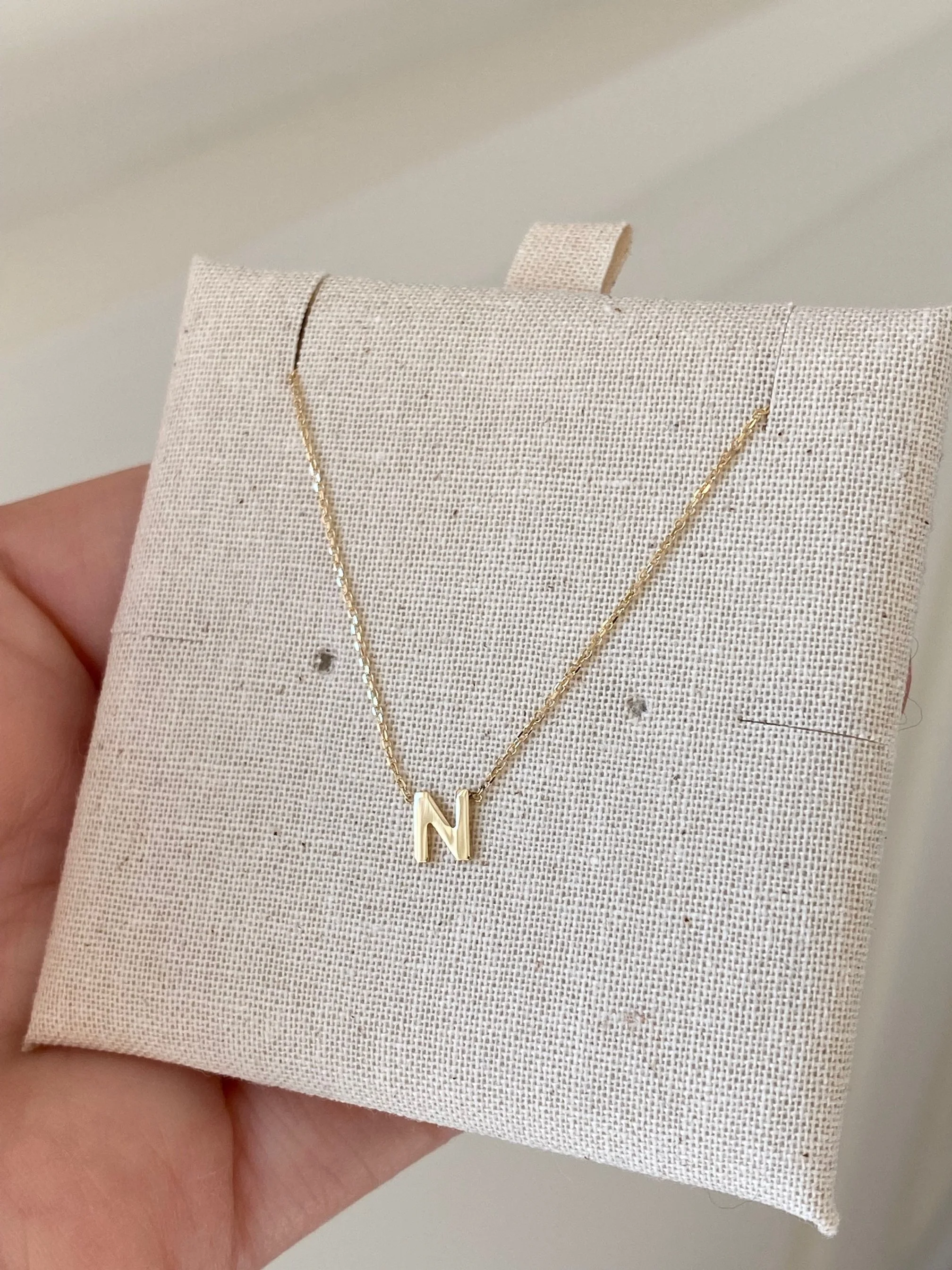 JOYEM You & Me Necklace Letter N.jpg