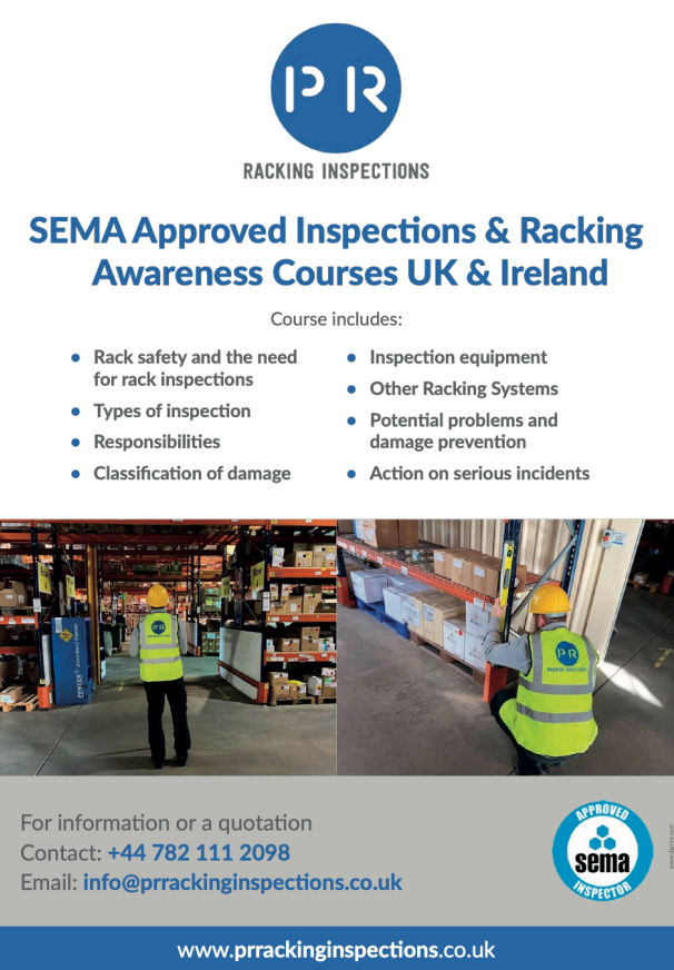 SEMA Approved Racking Inspections