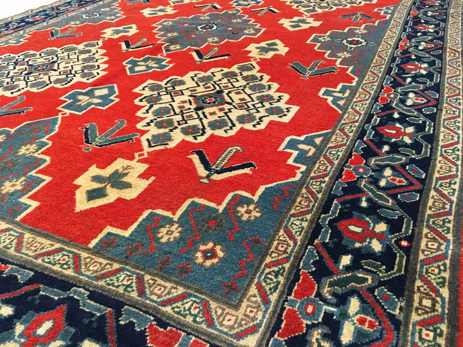 Fine Antique Caucasian Rug 213cm x 145cm Karimi Rugs