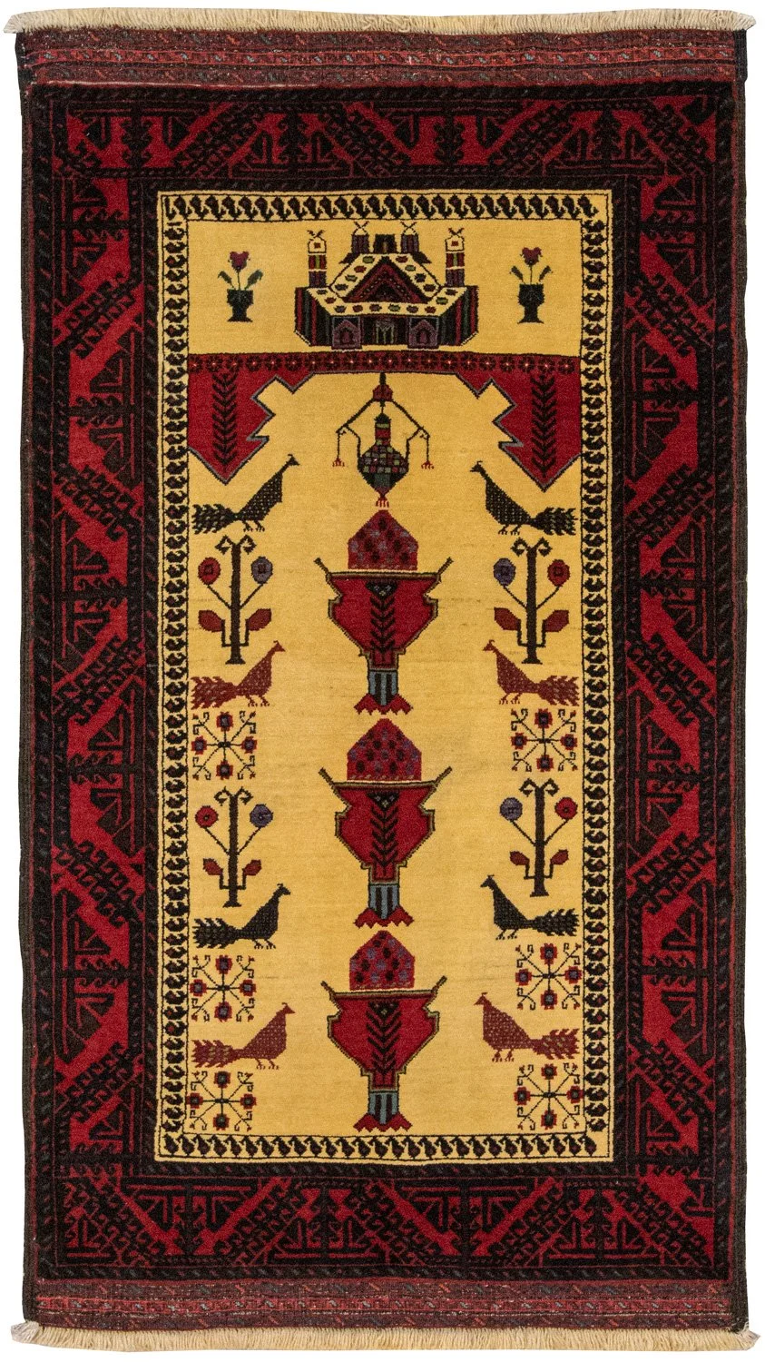 Fine Persian Balouch Rug 164cm x 90cm Karimi Rugs