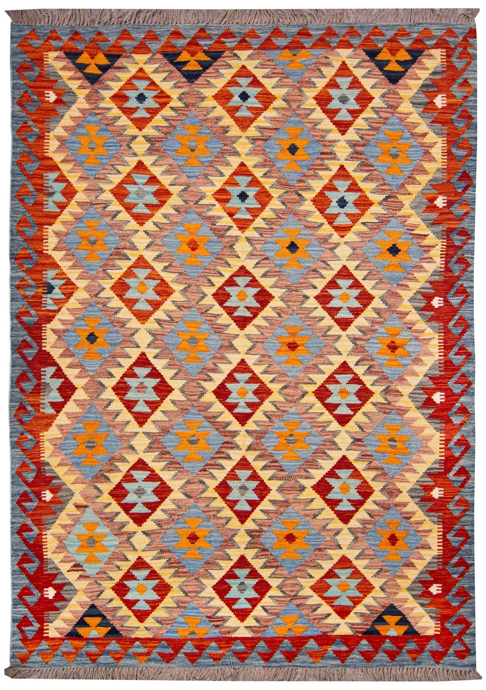 Afghan Kilim Rug 214cm x 156cm Karimi Rugs