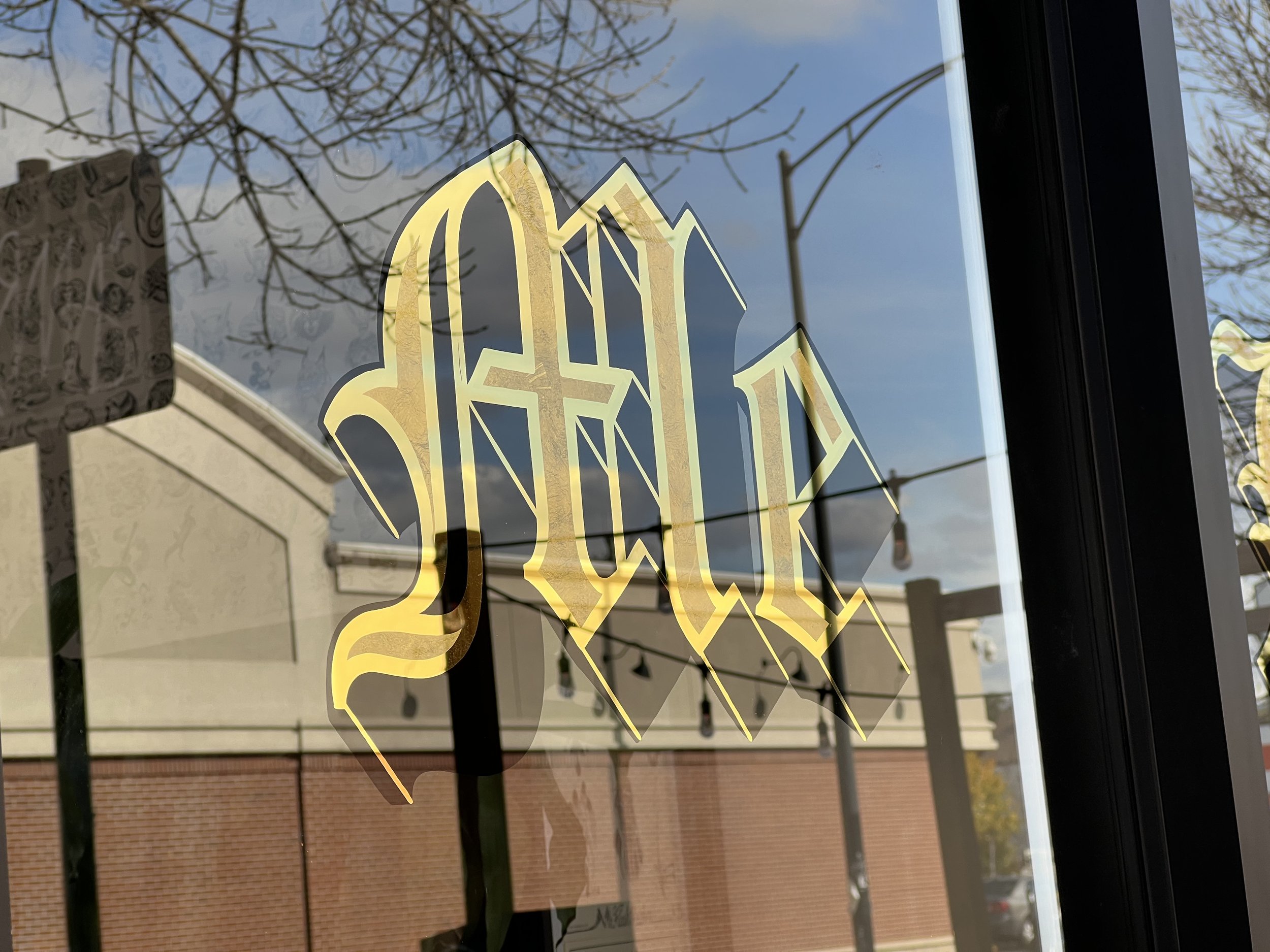 23K Goldleaf Window Signs