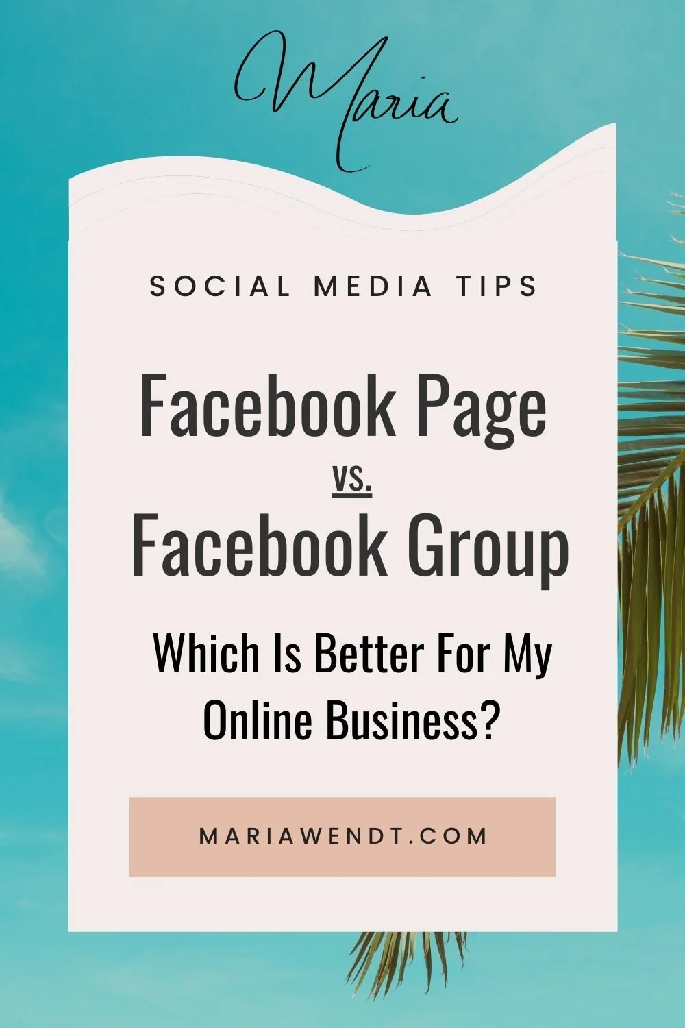 Facebook Page vs. Facebook Group | Which Is Better For My Online Business?