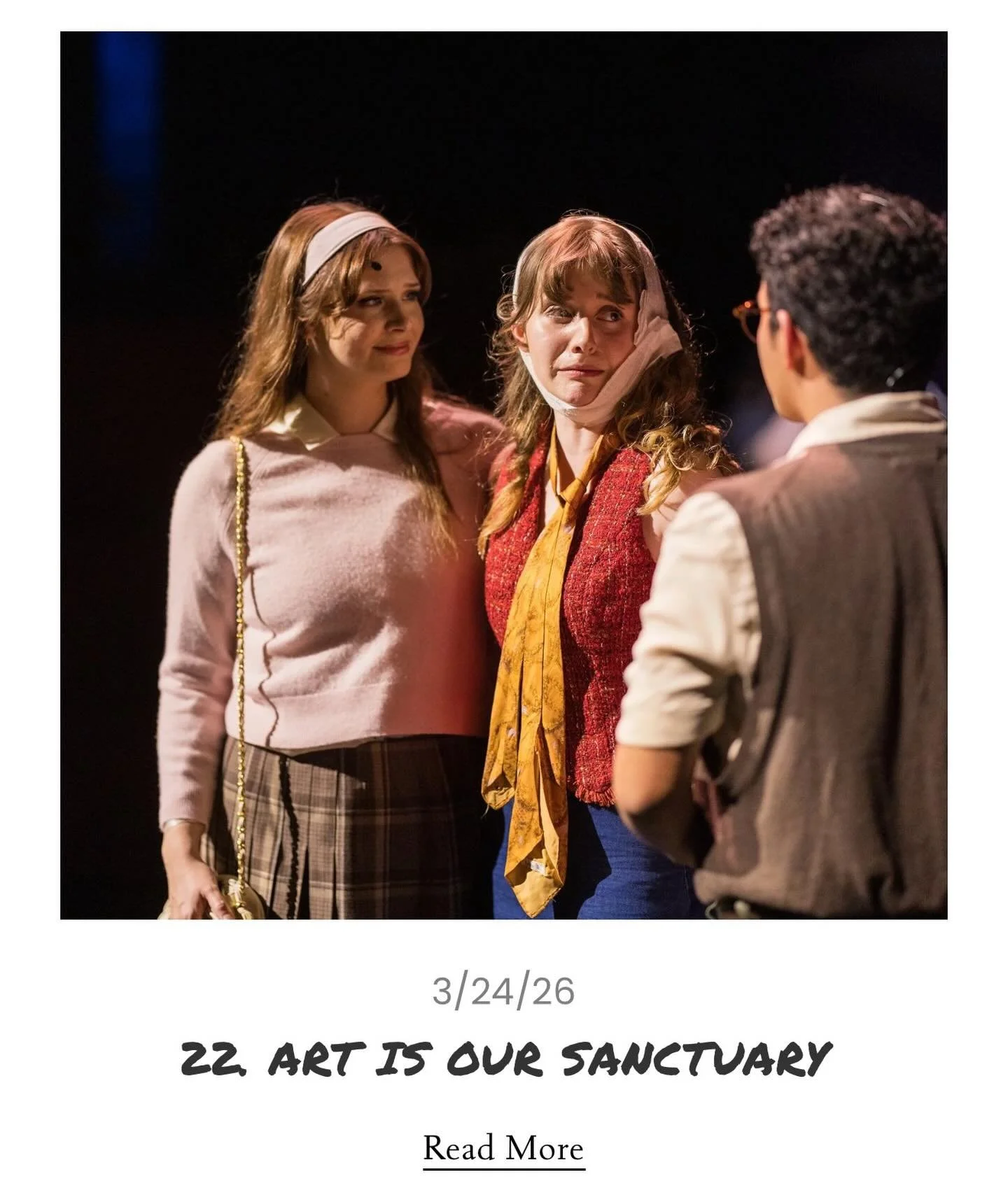 This one is a special song.  Check out the blog.  Check out the clip of @frankie.a.ferrer singing it we just posted.  And get ready for the album on 4/6

#musicaltheatre #newmusical #newmusicaltheatre #originalmusical #vincentvangogh