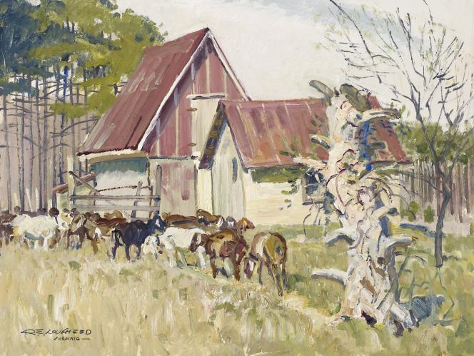 "Virginia Shed And Goats"