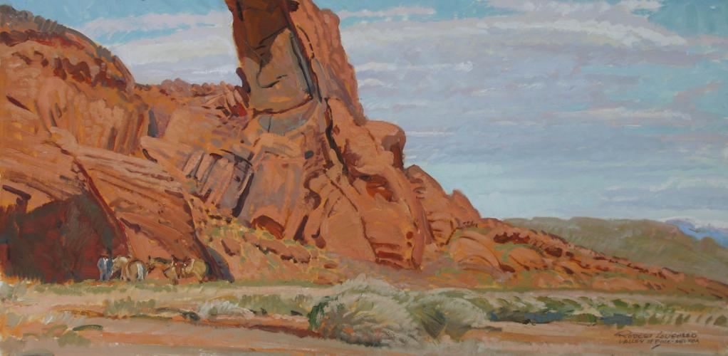 "Nevada - Valley Of Horses & Rider"