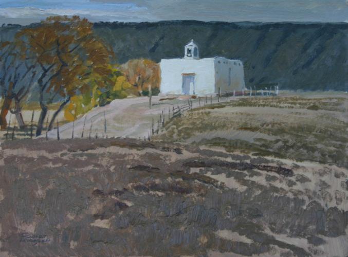 "Mission On The Santa Fe Creek"