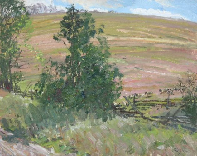 "Landscape With Sheep"