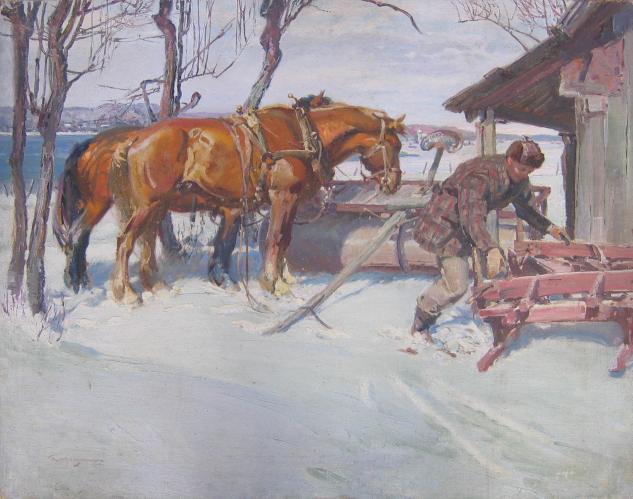 "Hitching The Sleigh - Canada"