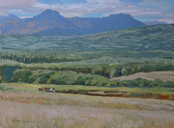 "First View Of The Rockies"