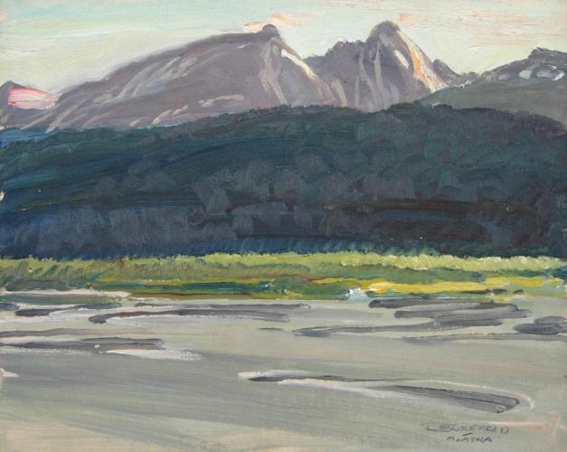 "Mountains & Bay - Alaska"