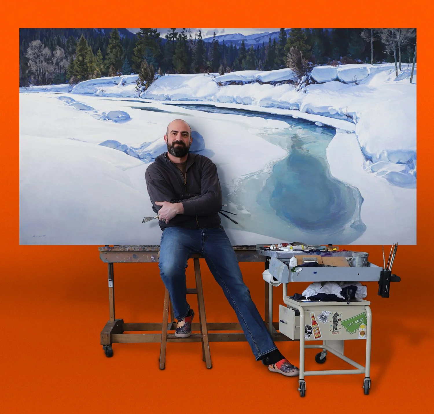 "GRANDEUR" Larger-than-Life Works by Josh Elliott