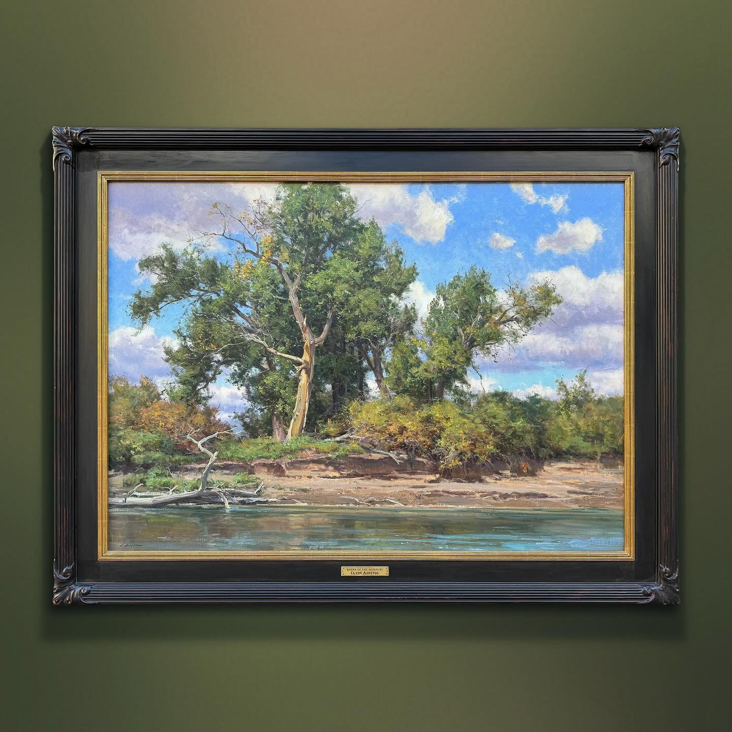 Clyde Aspevig produces captivating landscapes through his expressive brush strokes, capturing the essence of his subjects across America. We are proud to cary work by Aspevig, who has been honored as this year&rsquo;s Governor&rsquo;s Art Show Legacy