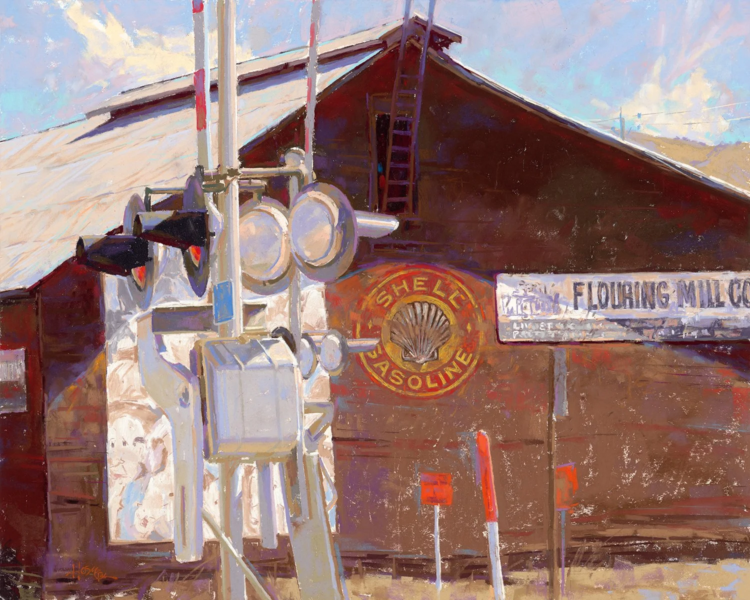 "The Cal-Crossing at the Old Mill"