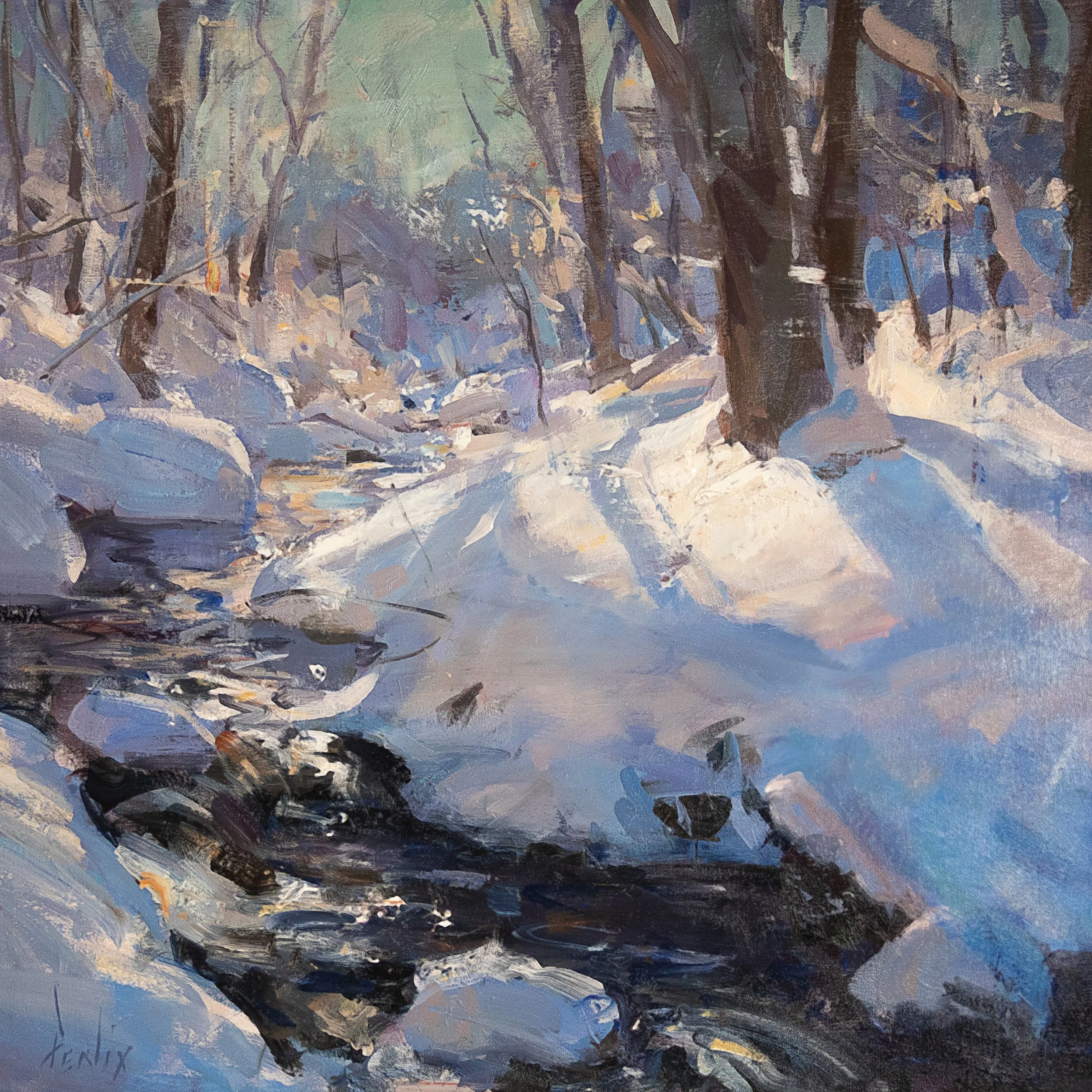 "Frozen Reflections"