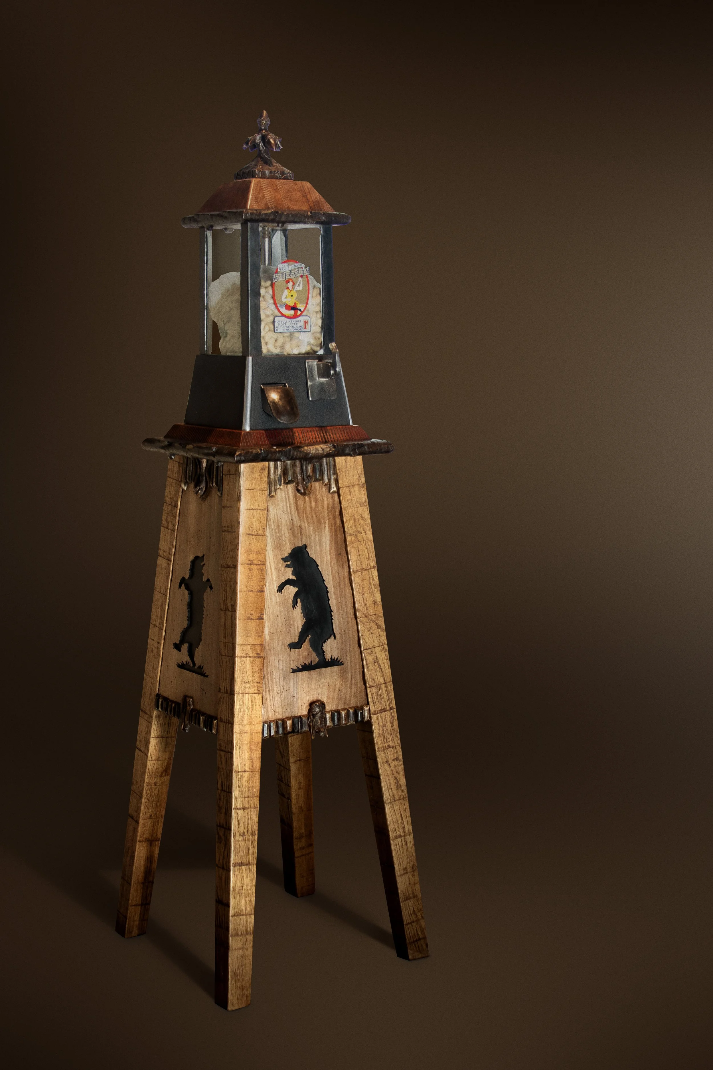 "Dancing Bears" Nut Machine