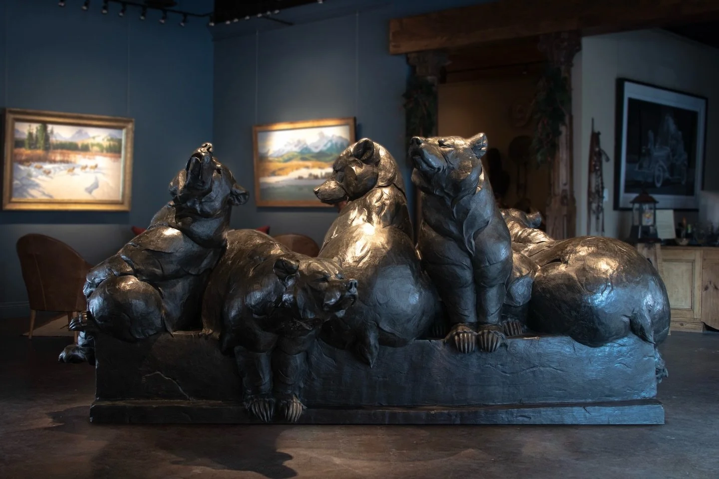 Dan Ostermiller&rsquo;s &ldquo;The Bearing Wall&rdquo; is a true masterwork. We&rsquo;re proud to present a rare opportunity to acquire a piece from a once hastily sold-out edition. Sculpted and cast at the celebrated Fondation de Coubertin, &ldquo;T