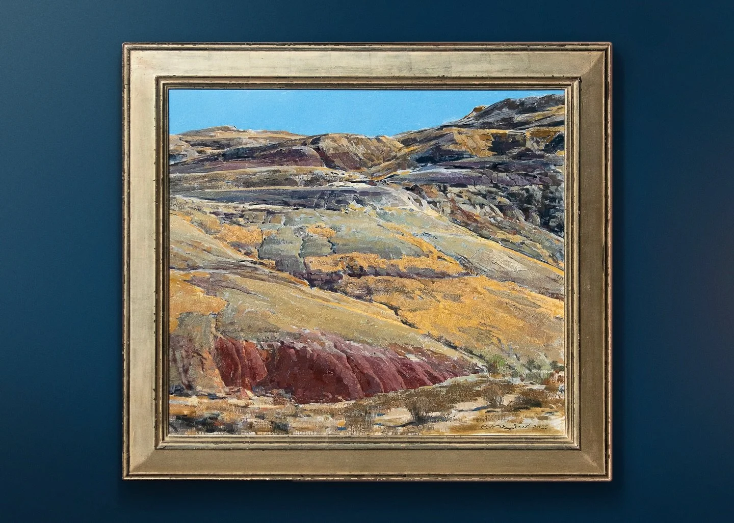 George Carlson continues to wow us with his dynamic paintings. Acting as a catalyst for artistic exploration, the landscapes Carlson creates elevate the genre.
&ldquo;Colors of Clay&rdquo;
28&times;32&Prime; | Oil
#painting #fineart #landscape #oilpa