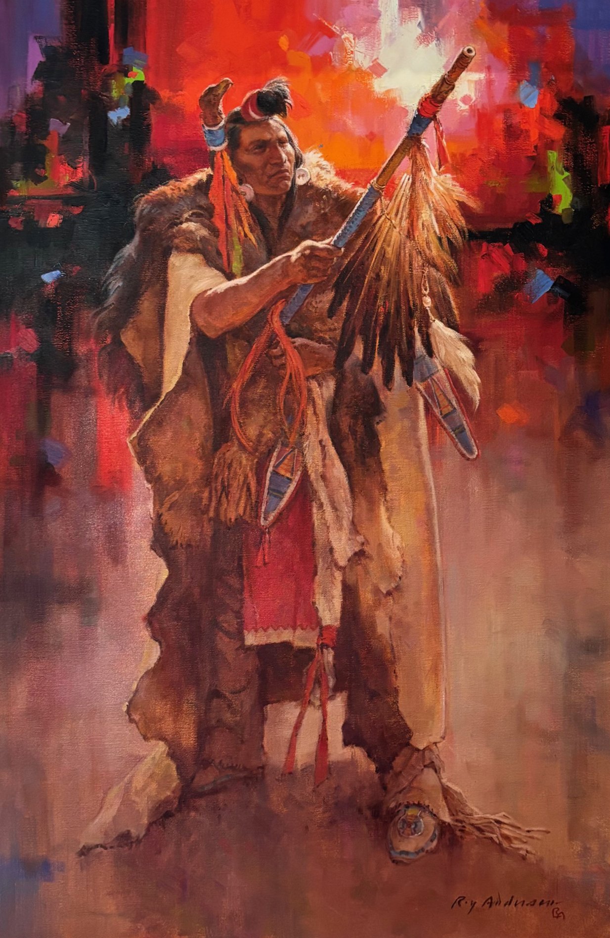 "He Offers the Pipe"