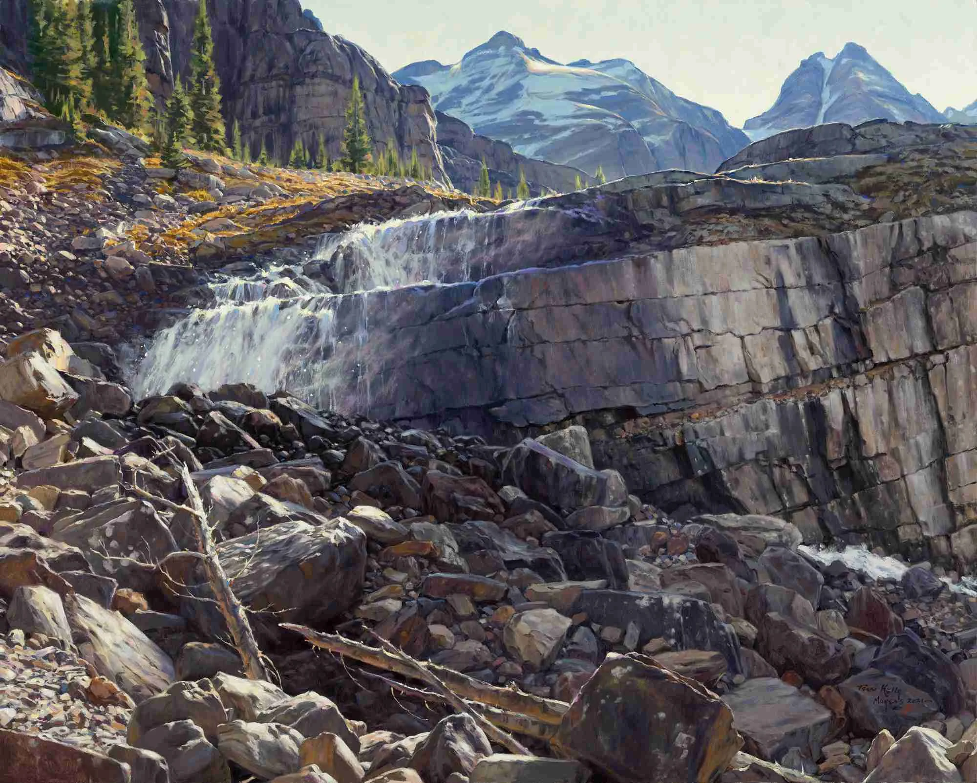 "Glacial Gift — Lake O'Hara"