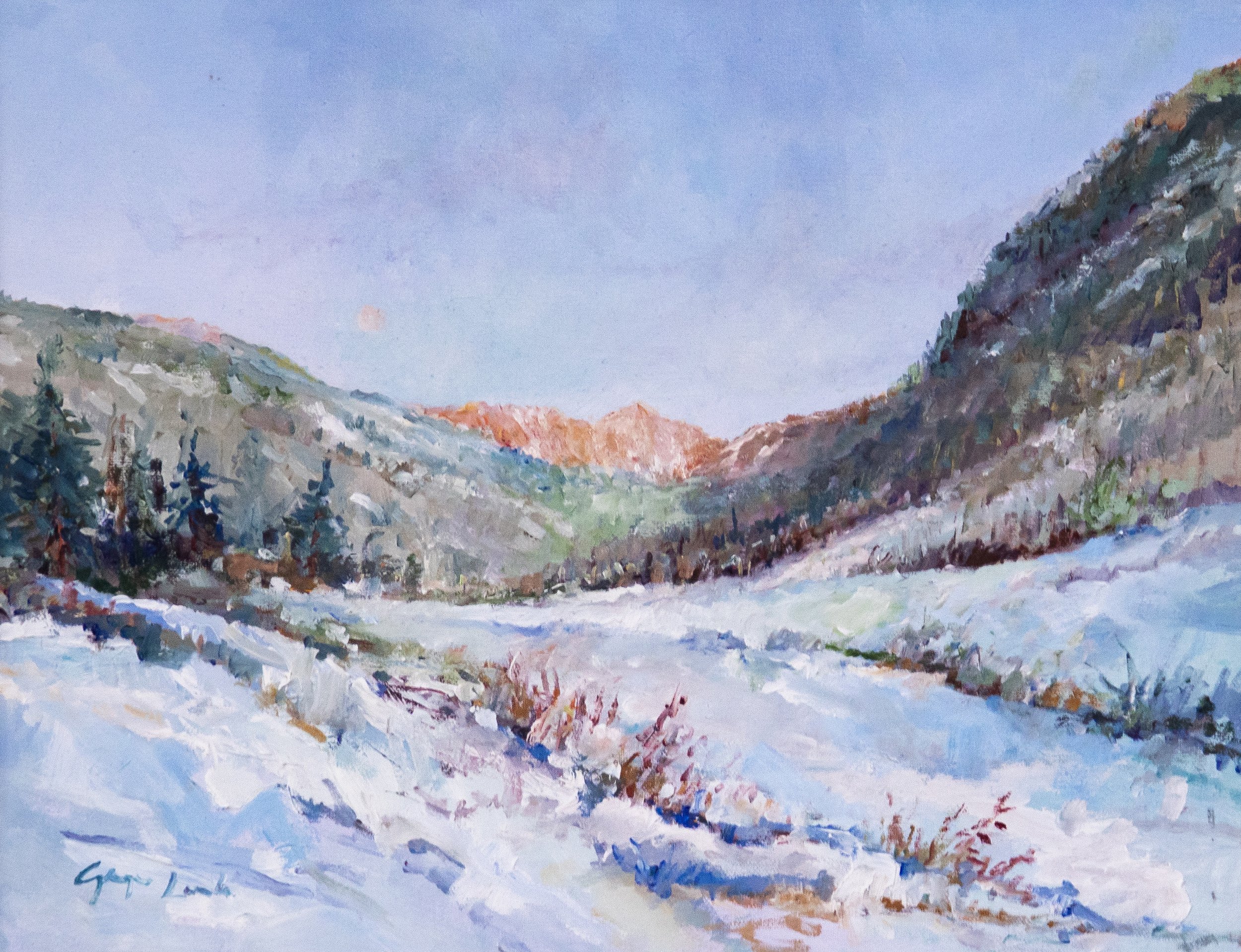 "Gore Range Alpenglow"