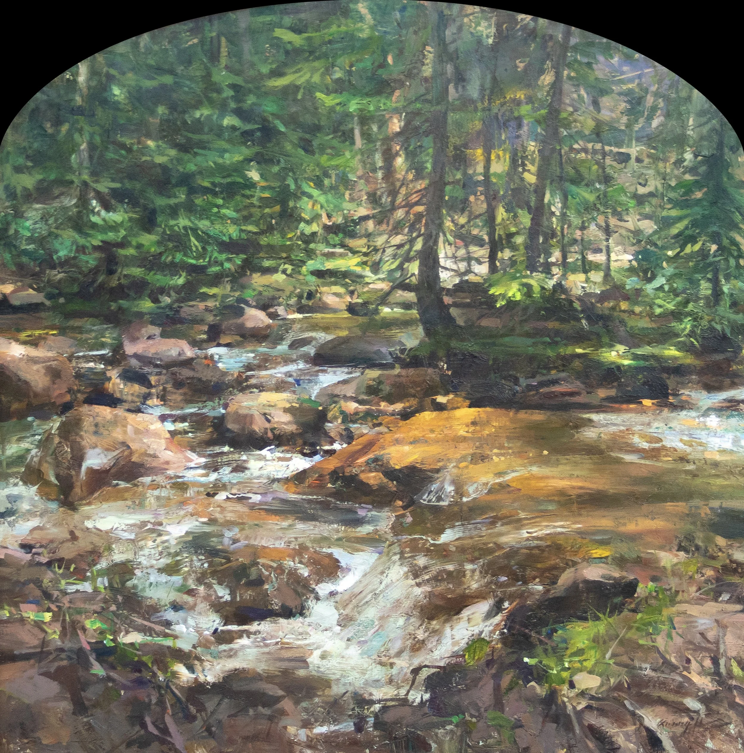 "Colorado Stream in Summer"