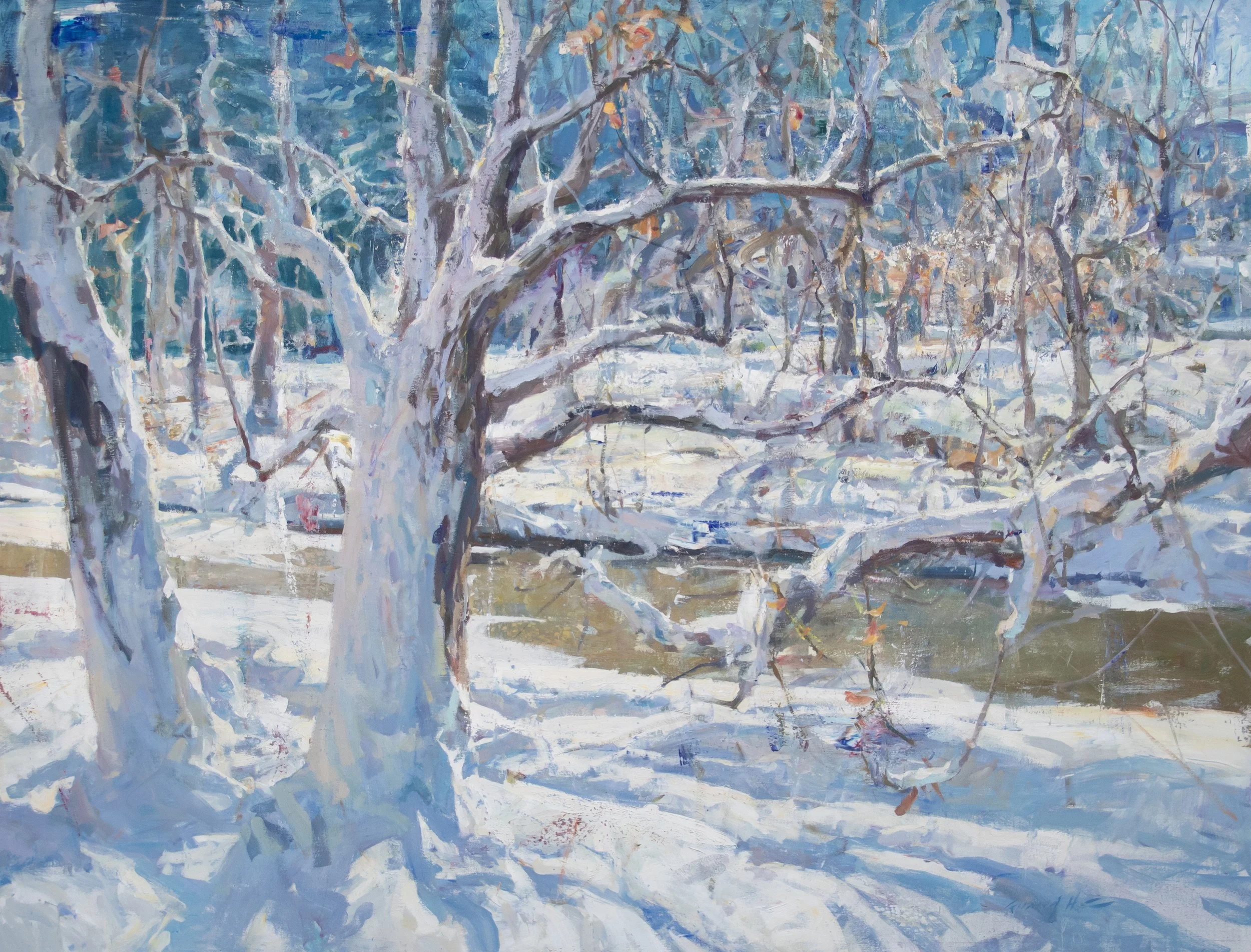 "Winter on the Cherry Creek"