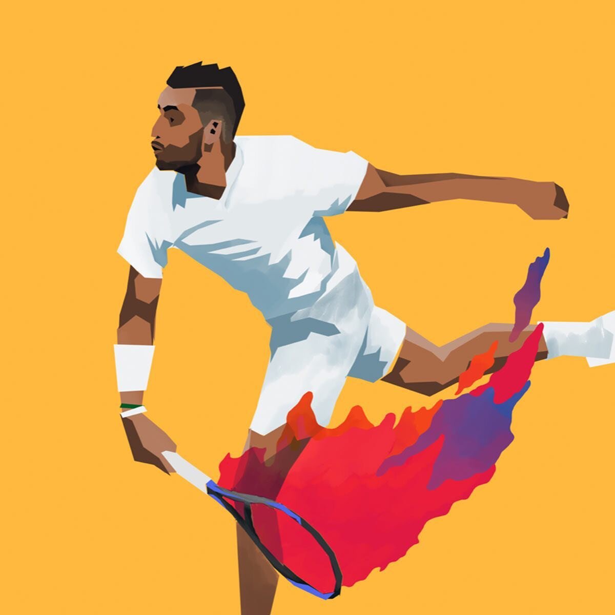 We are loving @shuteillustration vibrant designs! 🎾 What do you think of his work?