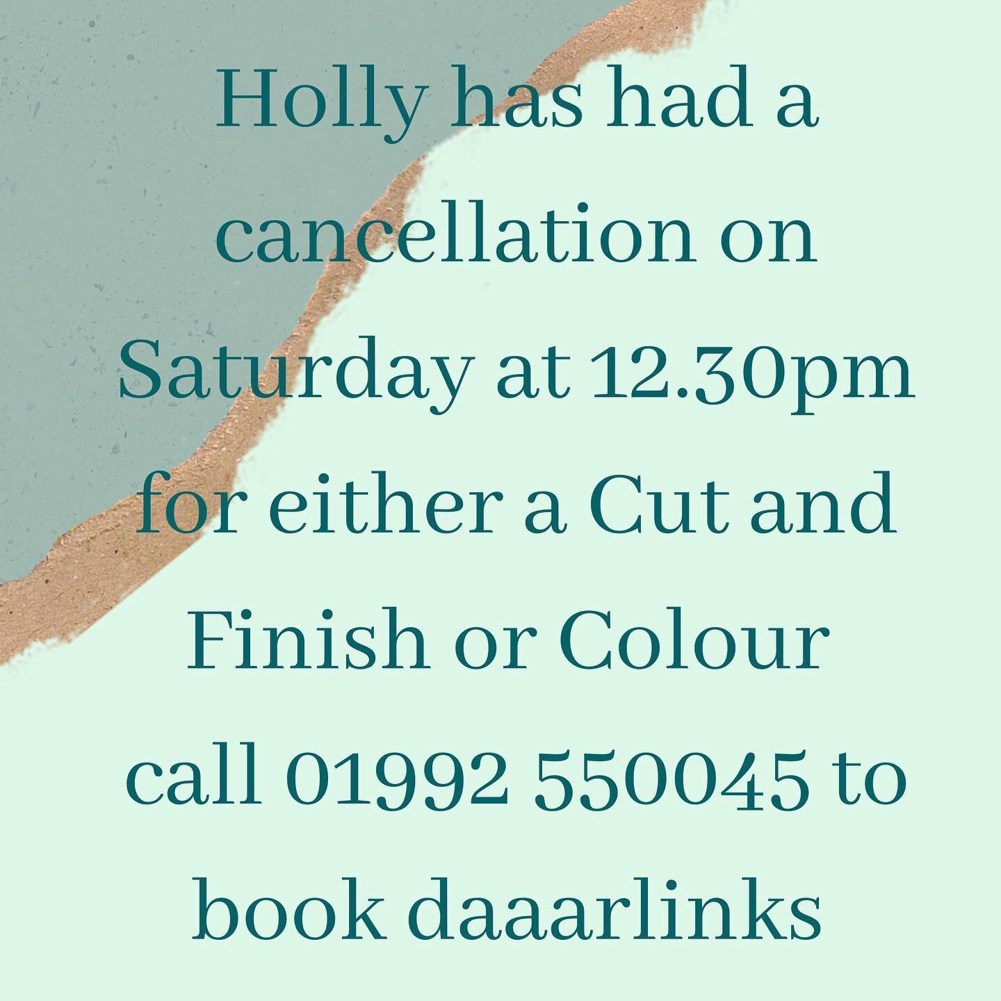 Get booking 😘😘😘
#cancellation #booknow #saturdayhair  #hertfordsalon #localsalon #maxinporcaro #milkshakehair