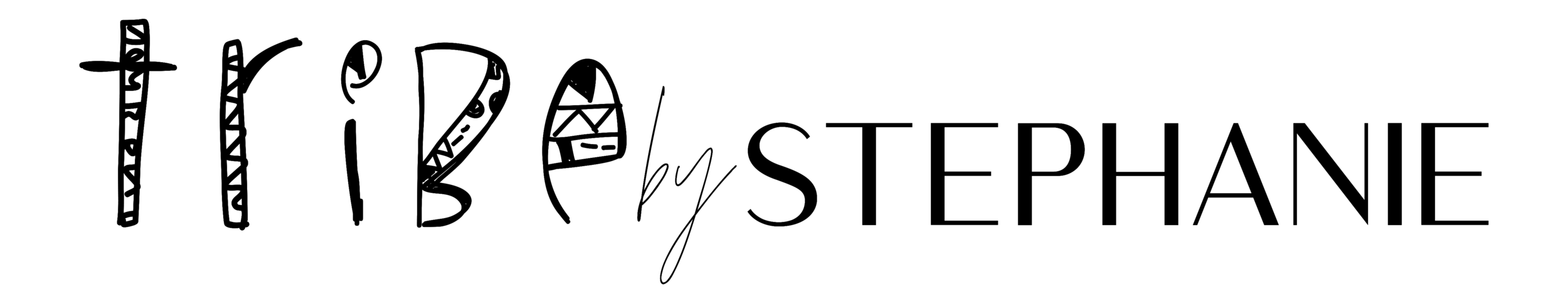 Tribe by Stephanie de Jager Logo Black.png
