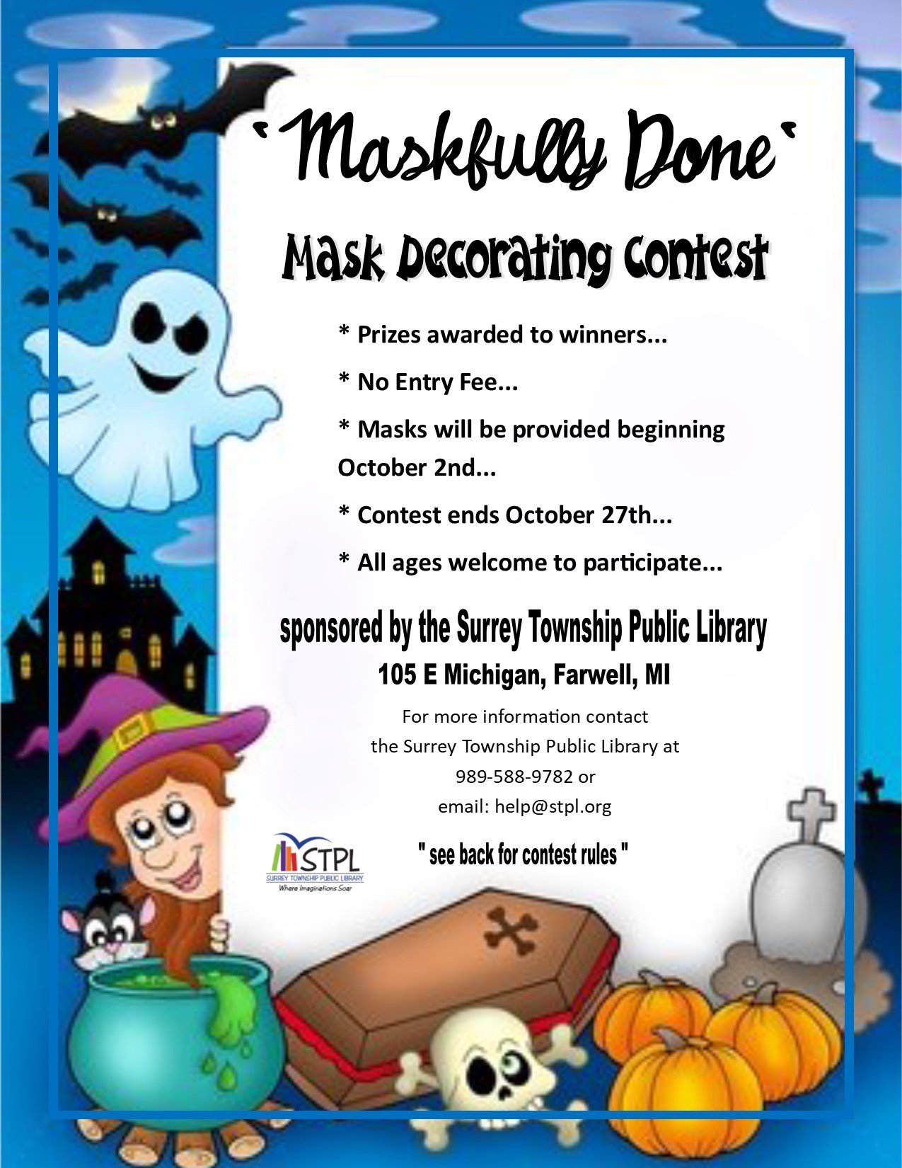Mask Decorating Contest — Clare Area Chamber of Commerce