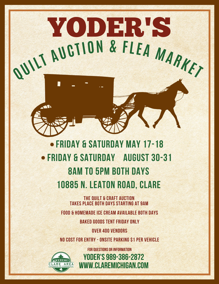 AMISH EVENTS — Clare Area Chamber of Commerce
