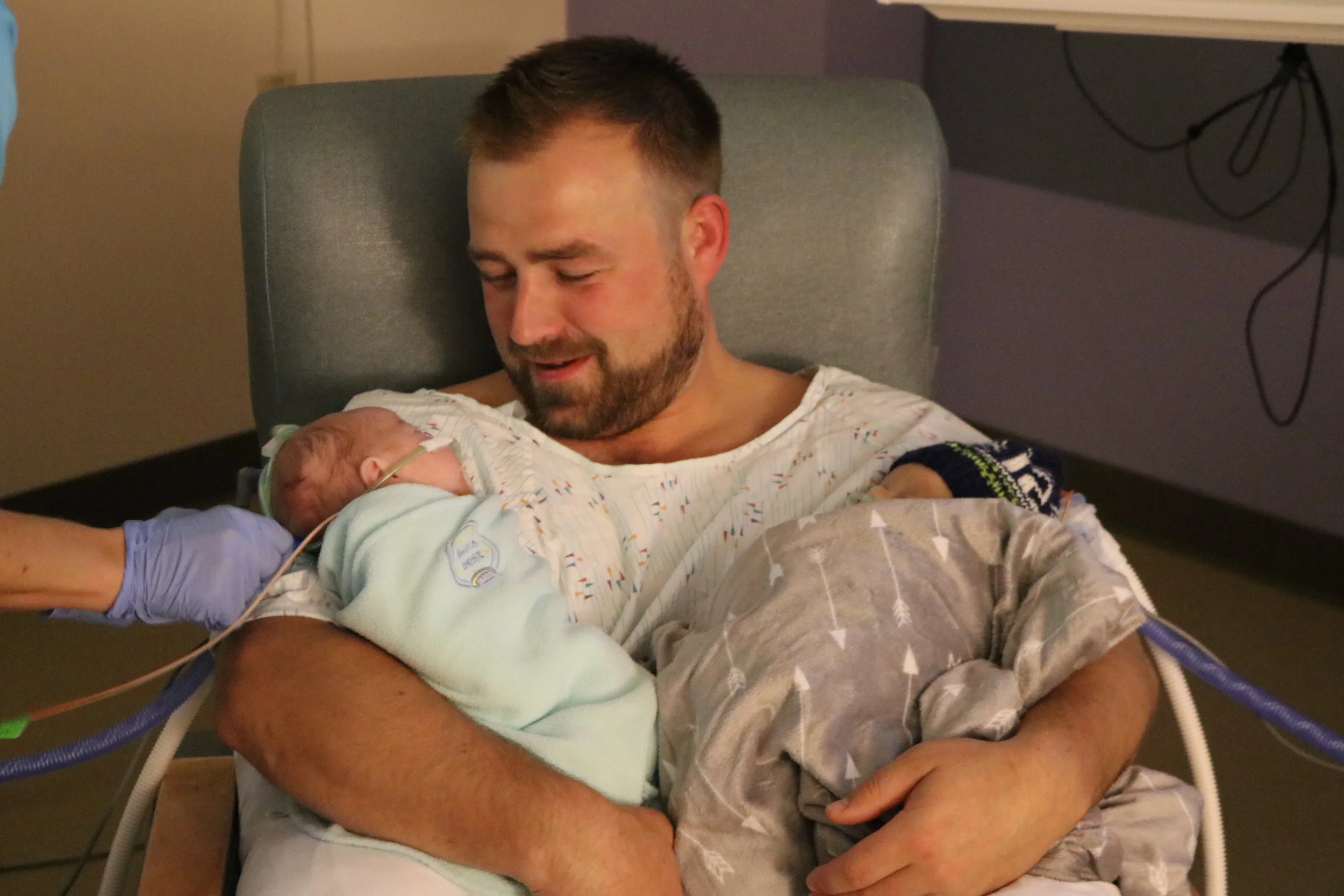 Day 69 – Daddy's First Tandum Hold