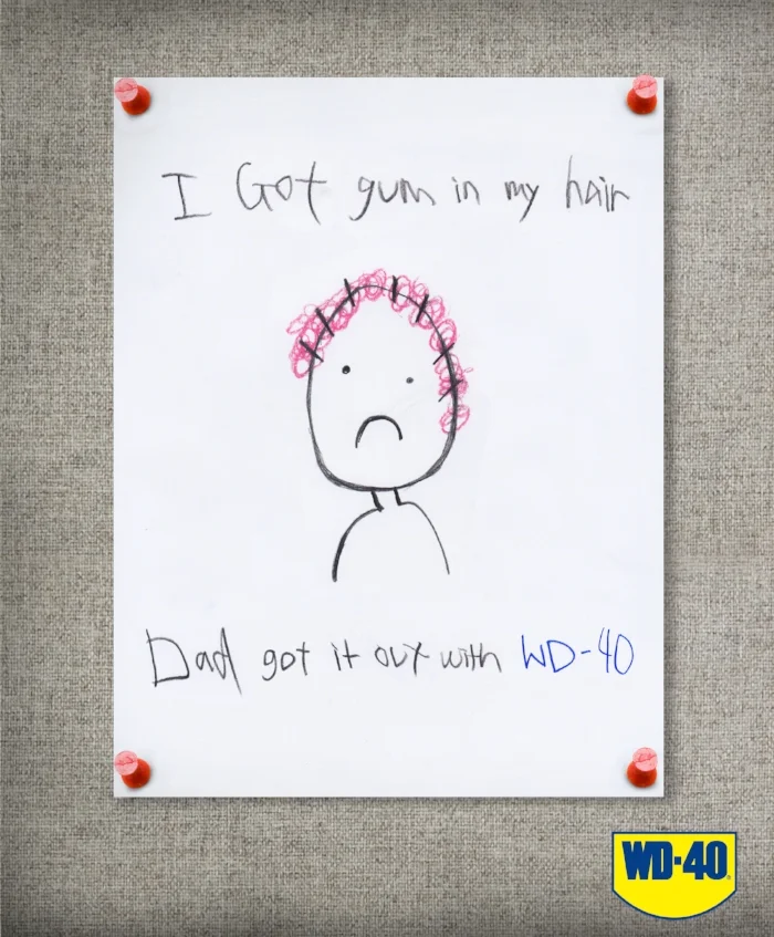 print ads showcasing the lesser-known uses of wd-40