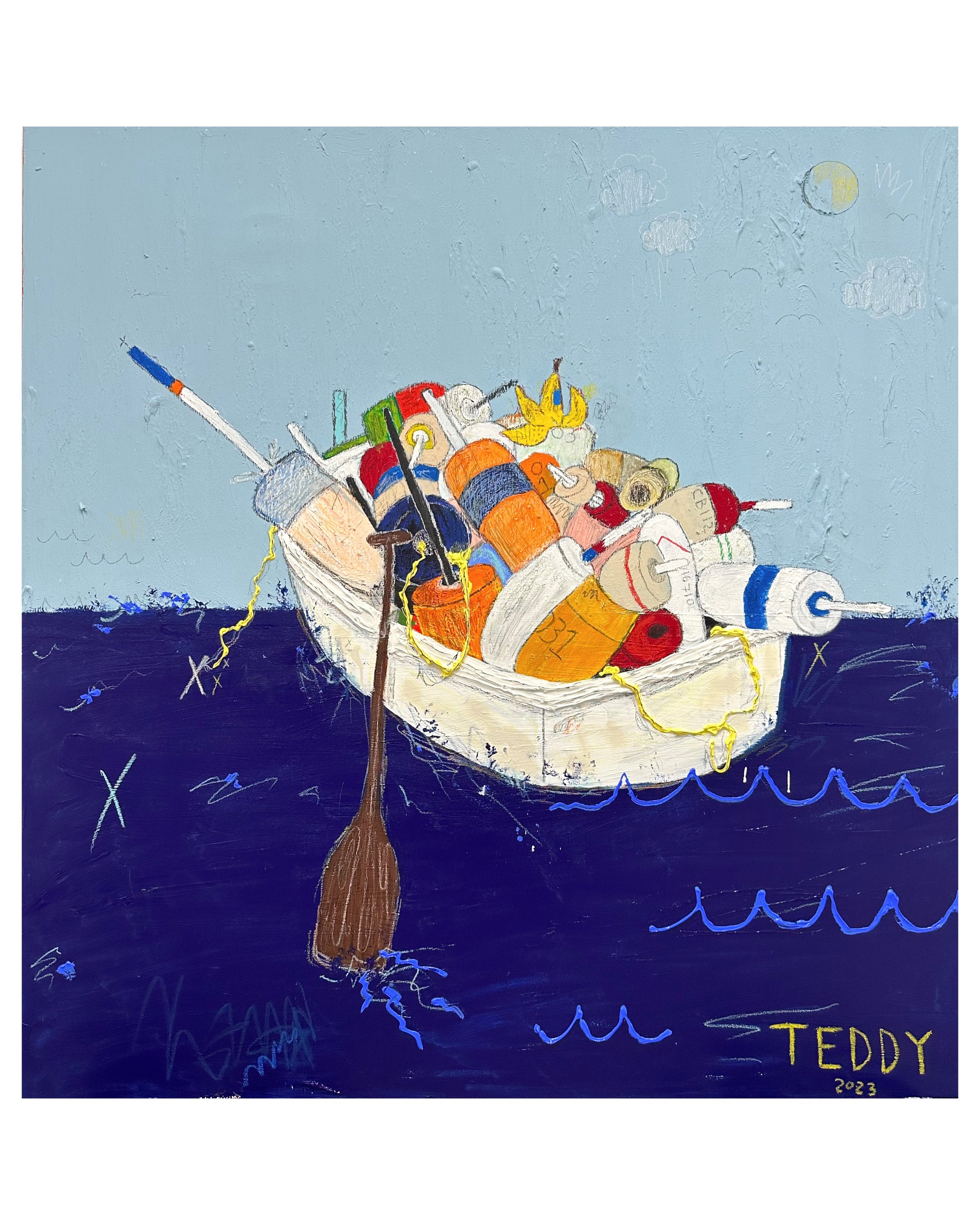Teddy Benfield, Untitled (Fish Story) (2022)