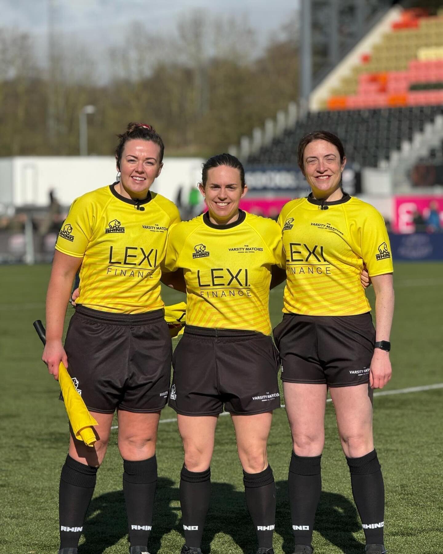 Congratulations to @melthereferee who refereed the Women&rsquo;s Varsity between Oxford and Cambridge today at StoneX - fantastic achievement! #lsrfur
