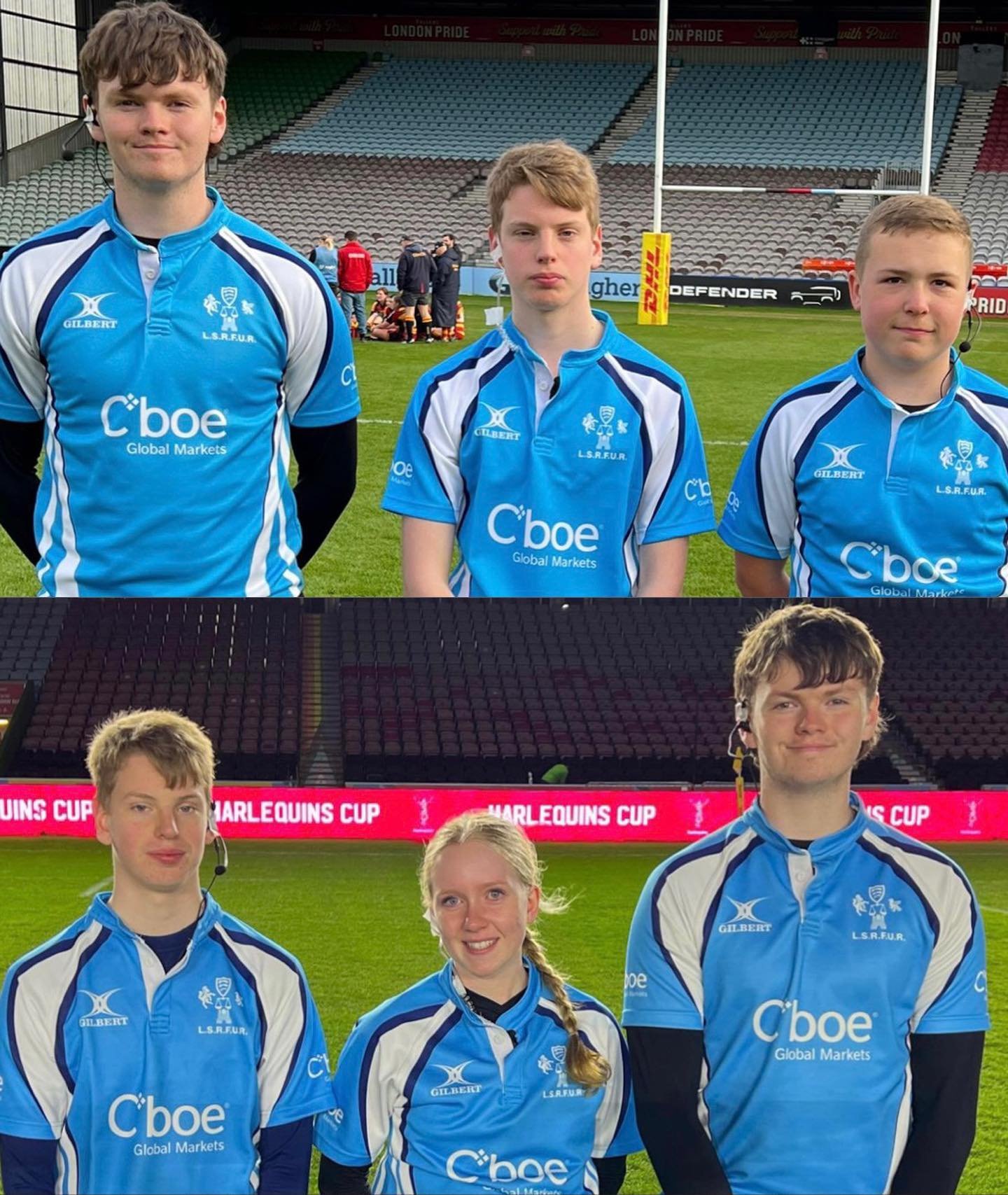 Day 2 of the Surrey Quins Finals week! 
More young talents on display today from London SW - 

U14 Girls Final
REF: Tom Redfern
AR1: Morgan Softley
AR2: Edward Reed

U16 Girls Final
REF: Natalie Gregory
AR1: Tom Redfern
AR2: Edward Reed

Well done te