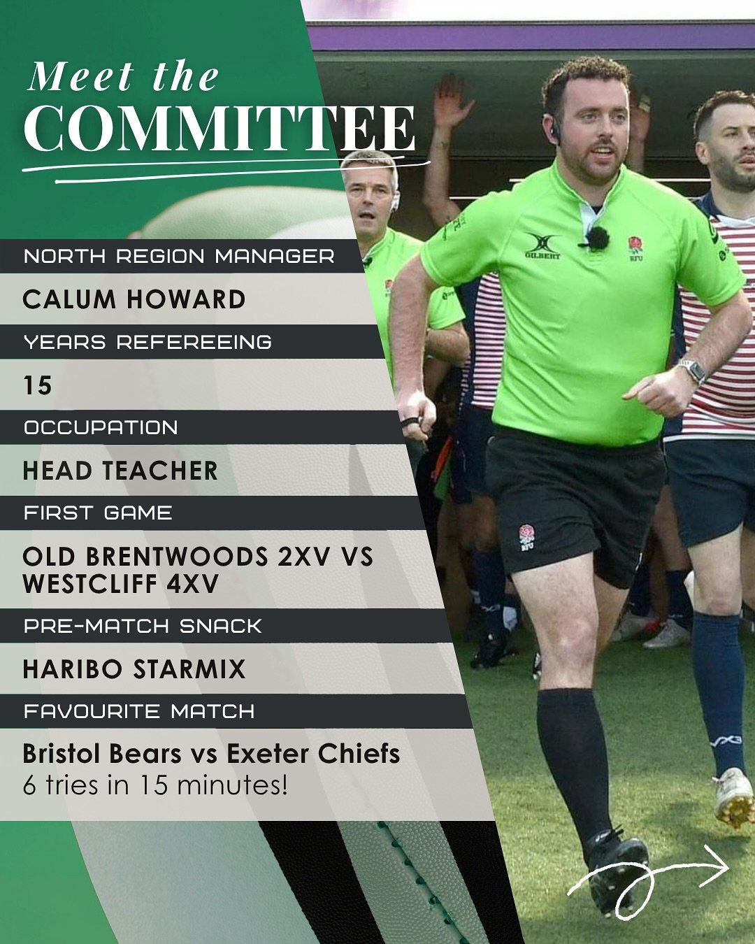 👋MEET THE COMMITTEE👋

We round off the season featuring our North Regional Manager, Calum Howard.

Not only does @calum.howard excel at keeping all our North Region troops in check, but also keeps all the children at his school in check. And in par