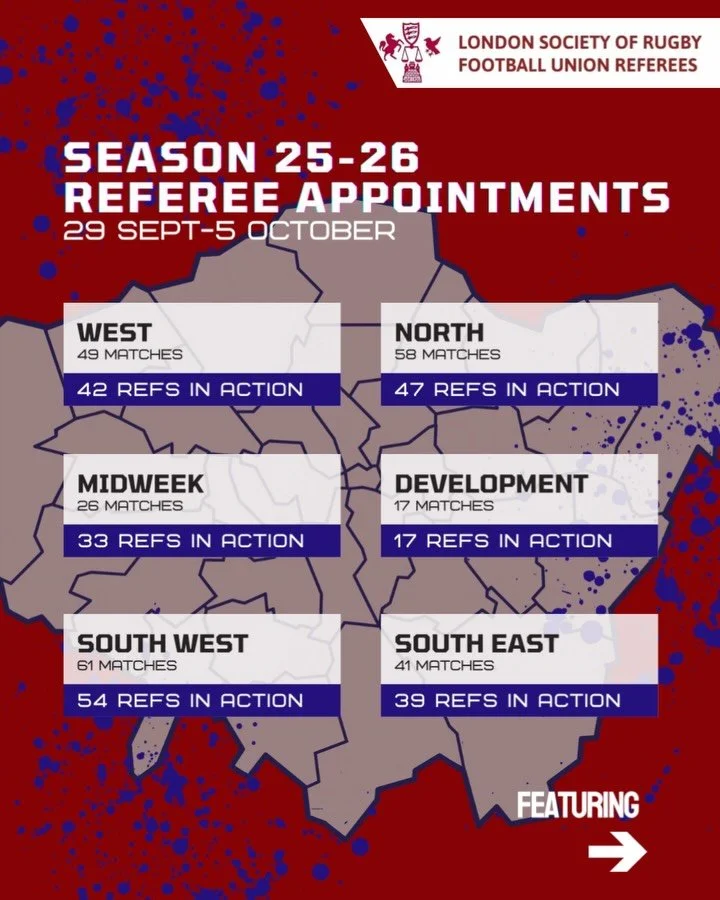💡 FRIDAY NIGHT LIGHTS💡 

As we enter the first weekend of October, we have an exciting range of Friday night lights fixtures tonight! Good luck to all those braving the cold! 

With over 230 referees out this week we hope everyone&rsquo;s been stay