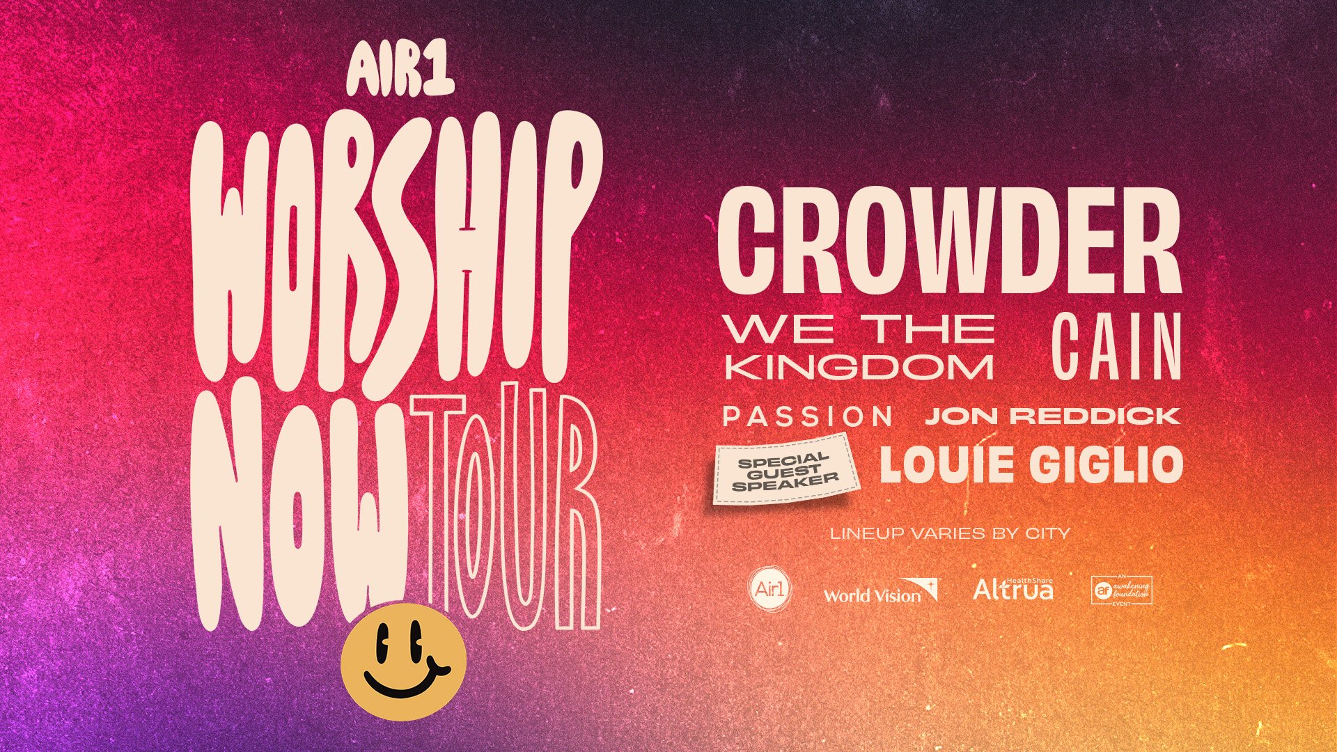 Air1 Worship Now Tour